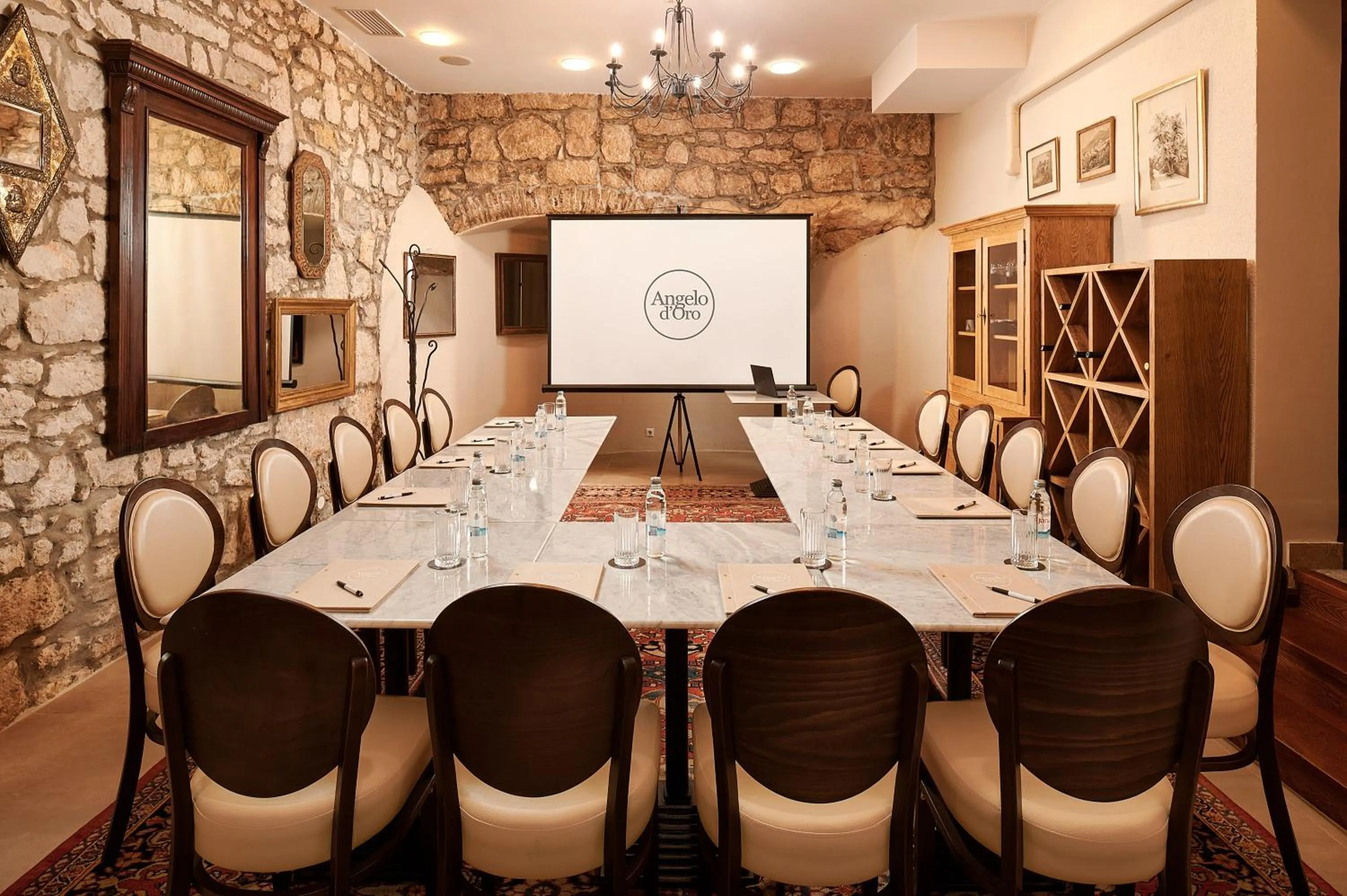 Meeting/conference room in Hotel Angelo d'Oro