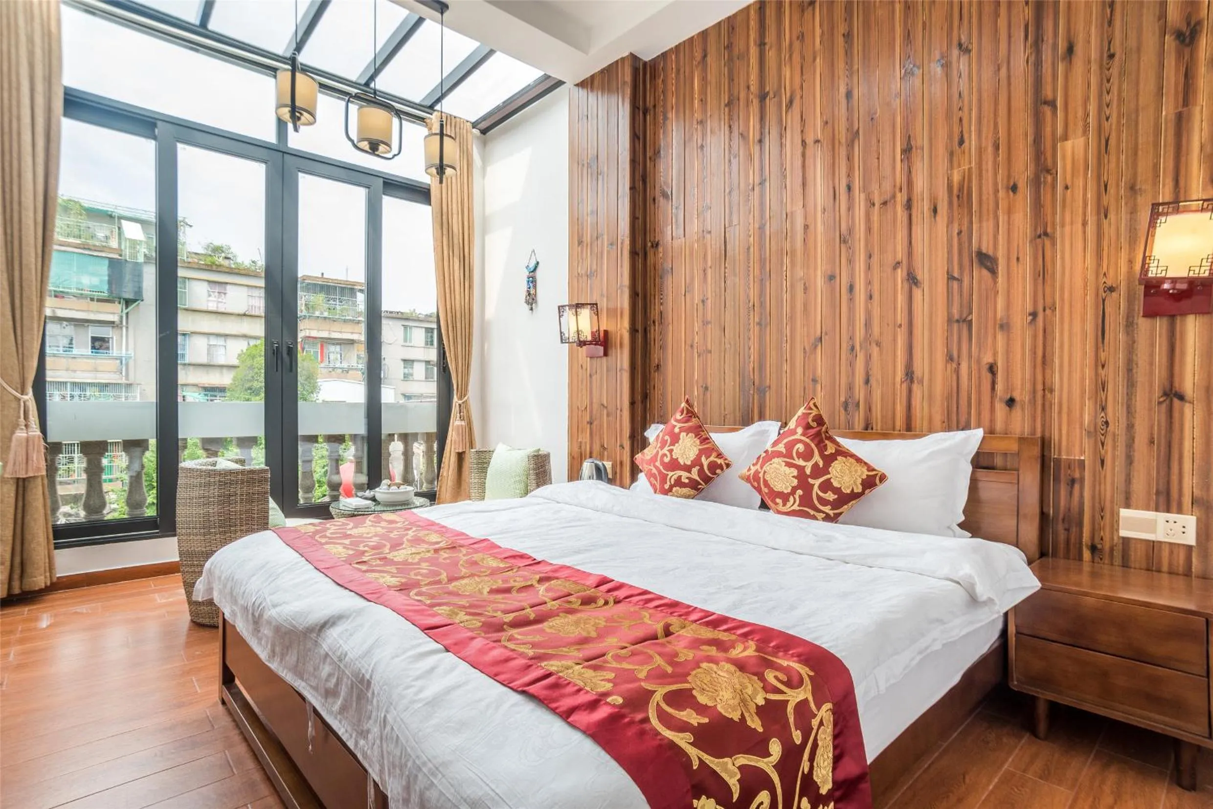 Photo of the whole room, Bed in Chaozhou Hello Inn