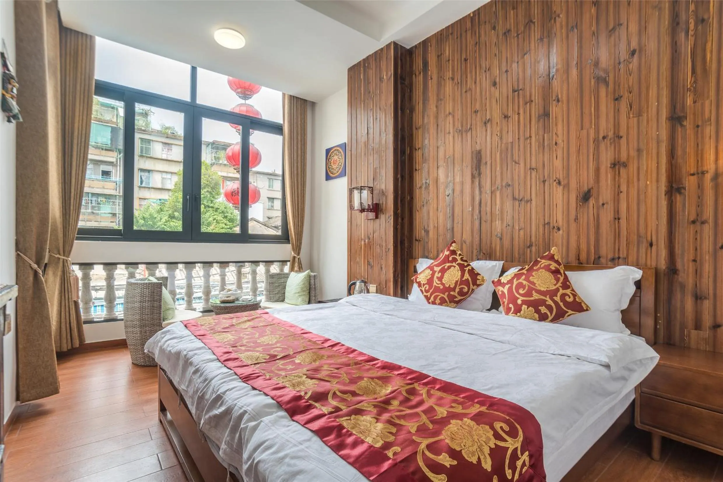 Photo of the whole room, Bed in Chaozhou Hello Inn