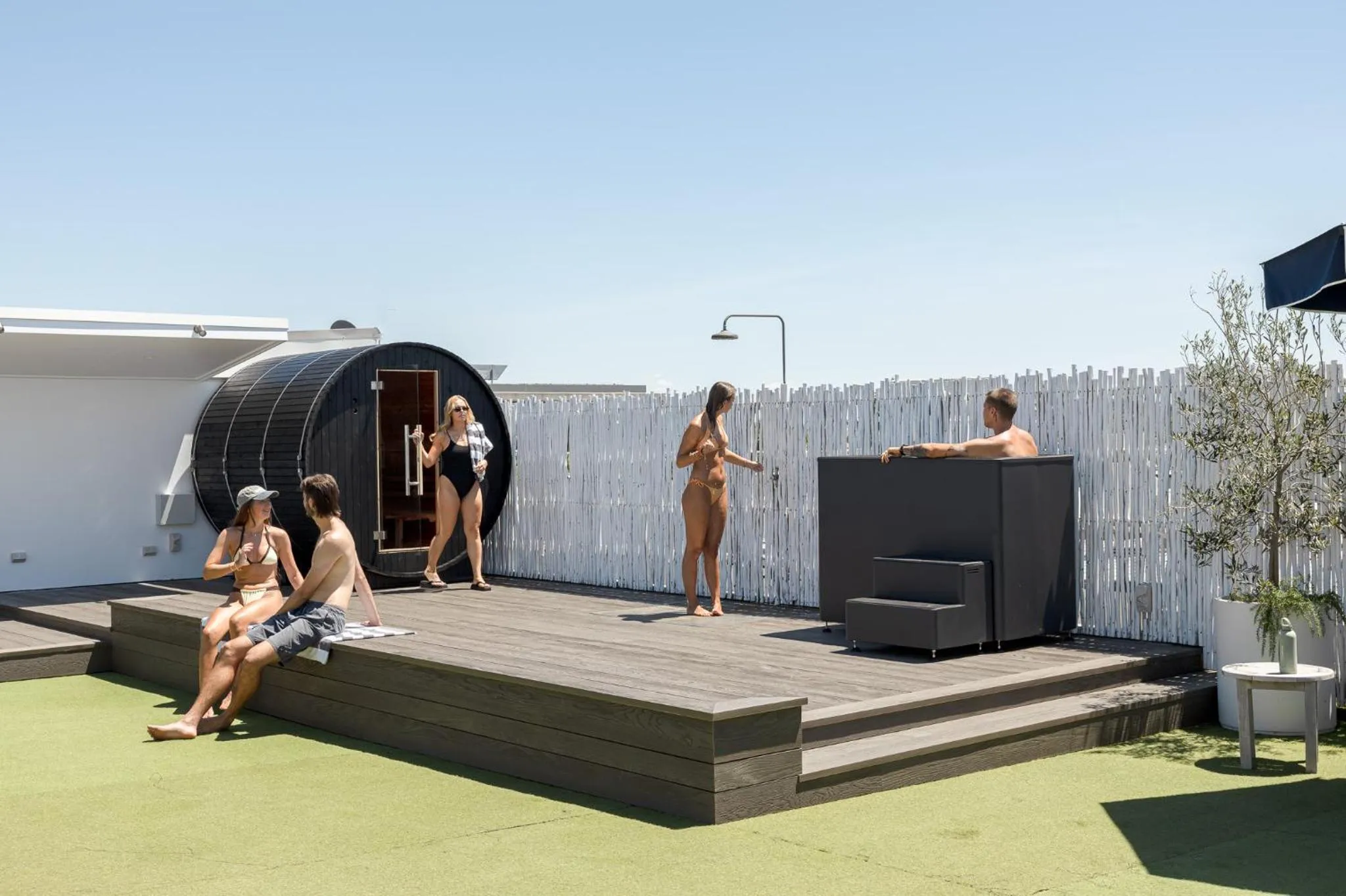 Sauna in Wake Up! Bondi Beach