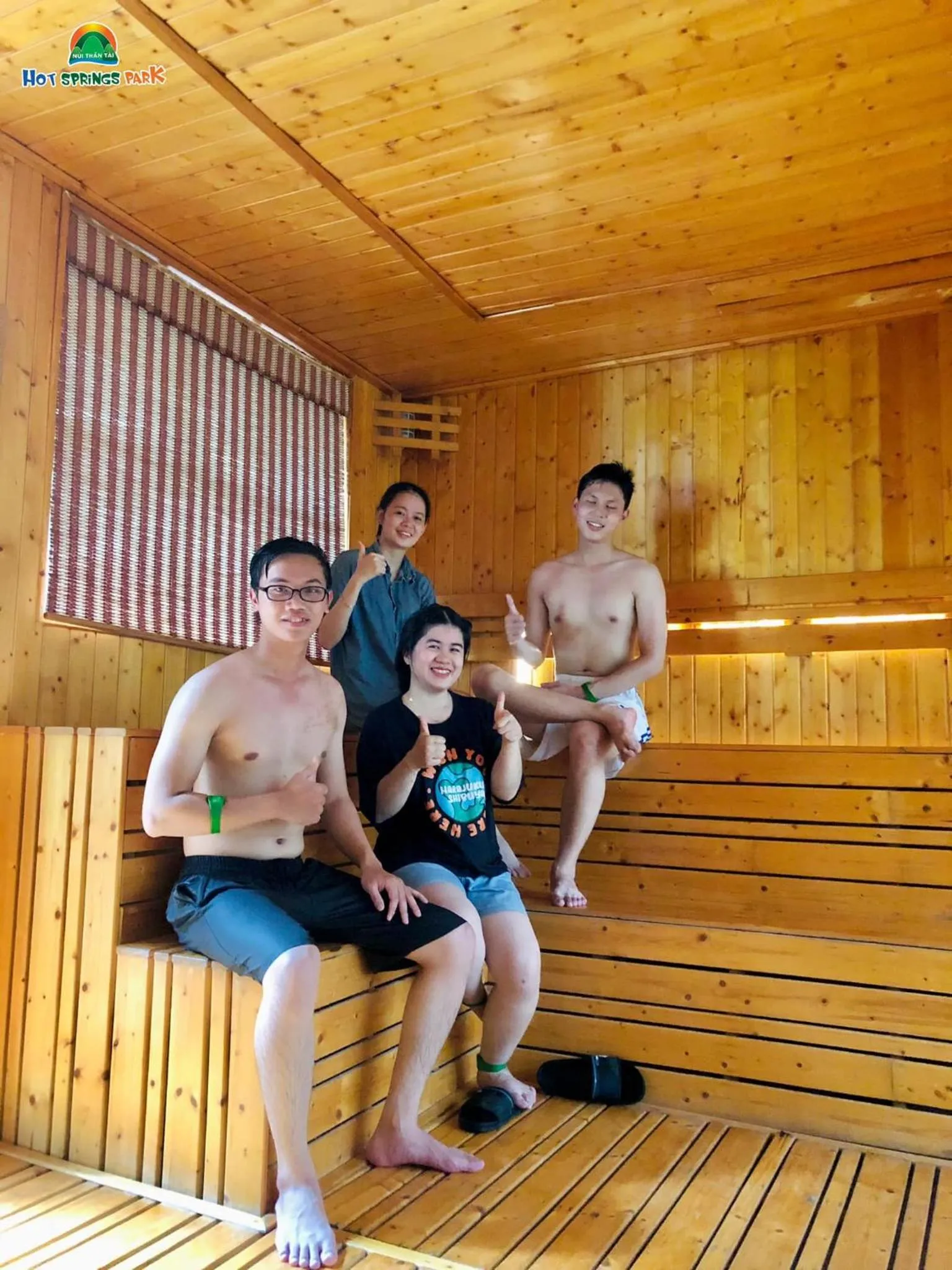 Sauna in Ebisu Onsen Resort