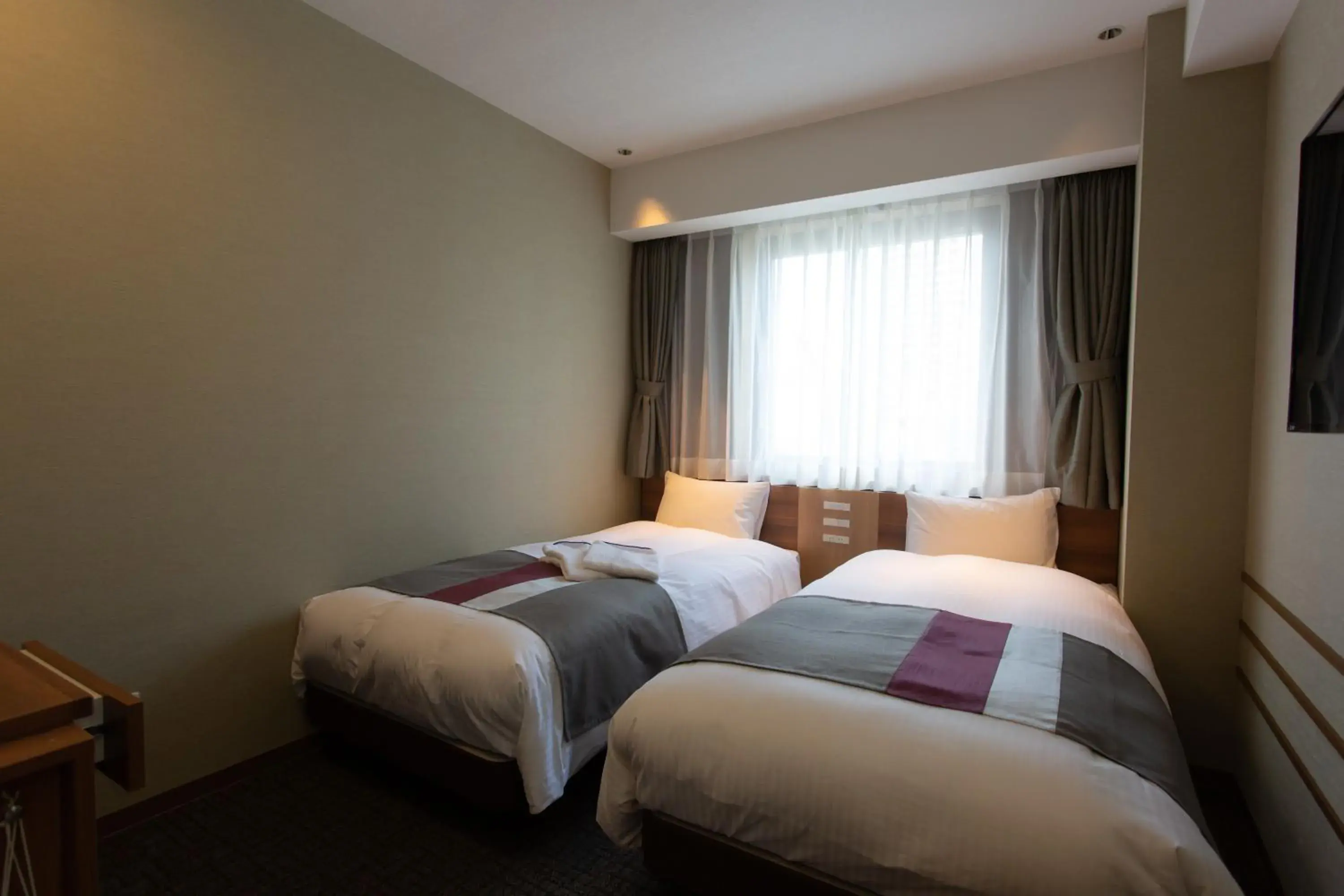 Economy Twin Room in Shinsaibashi Grand Hotel Osaka Economy Twin Room in Shinsaibashi Grand Hotel Osaka