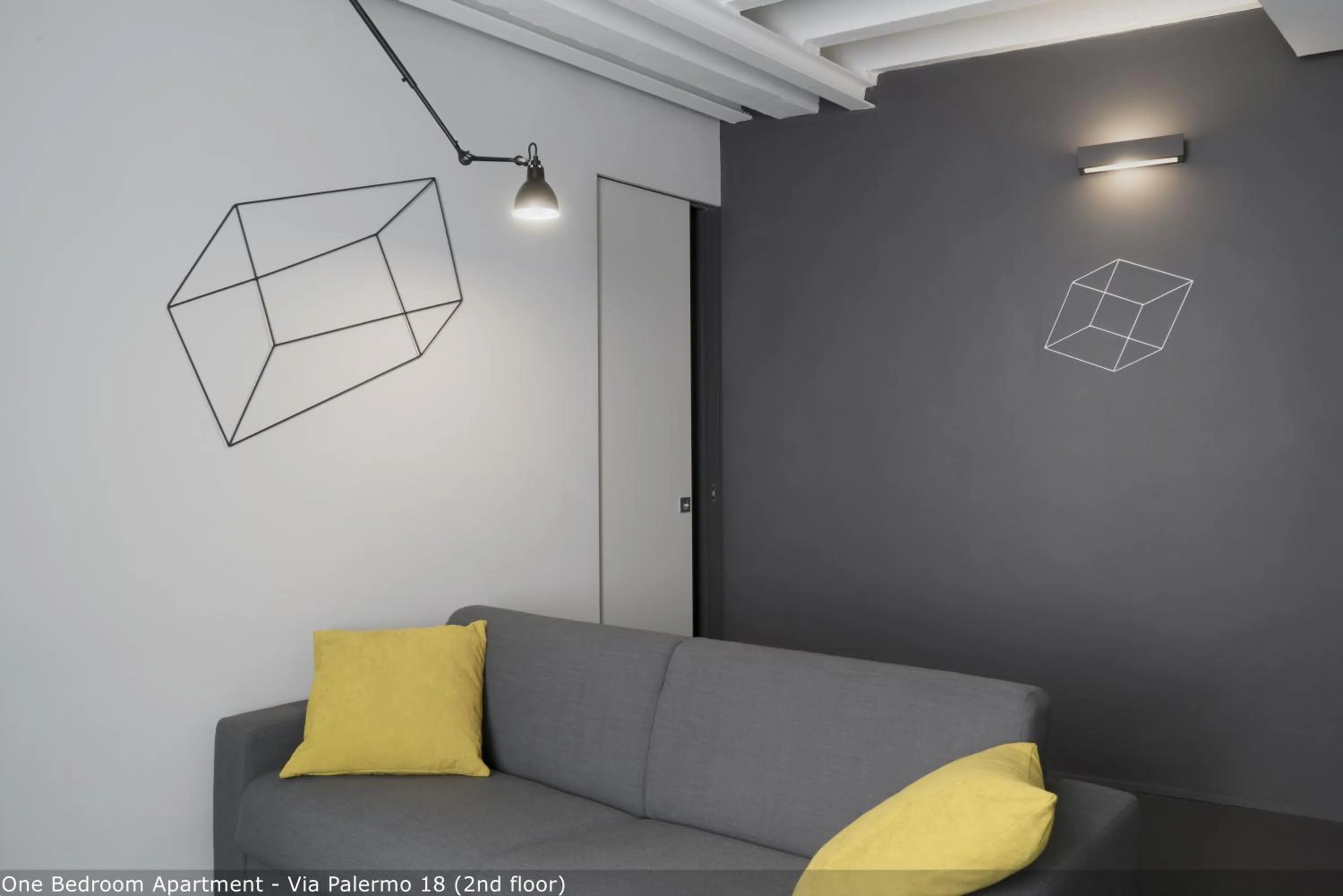 Living room in Brera Apartments