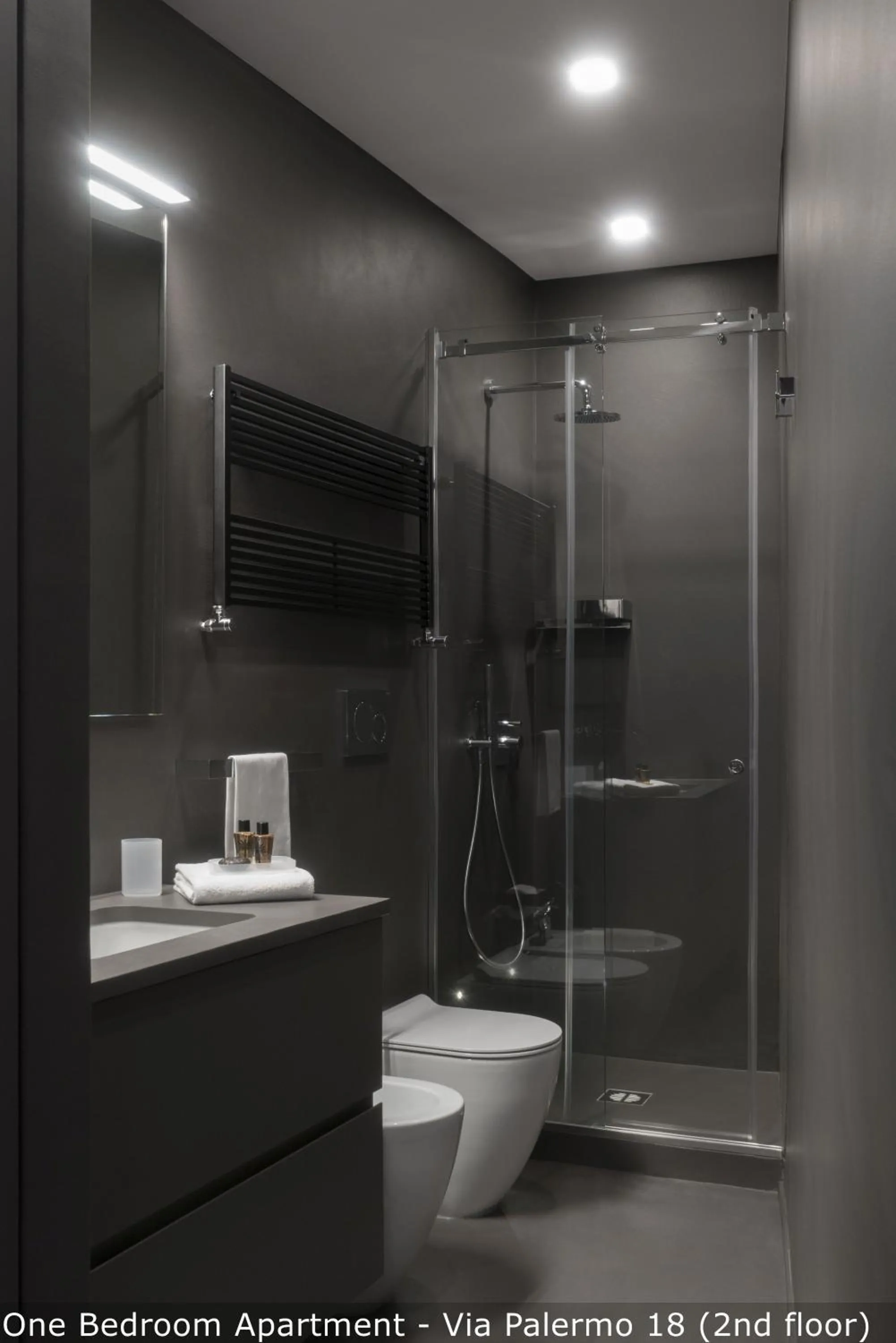Shower in Brera Apartments