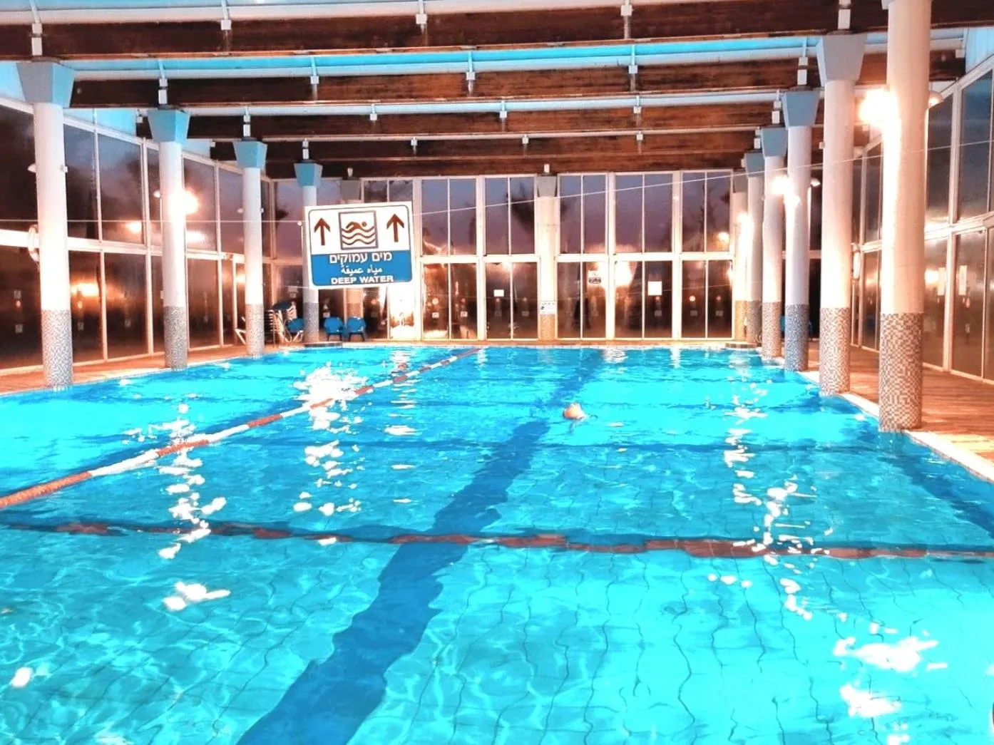 Swimming pool in Neot Golf, Ziv's Place