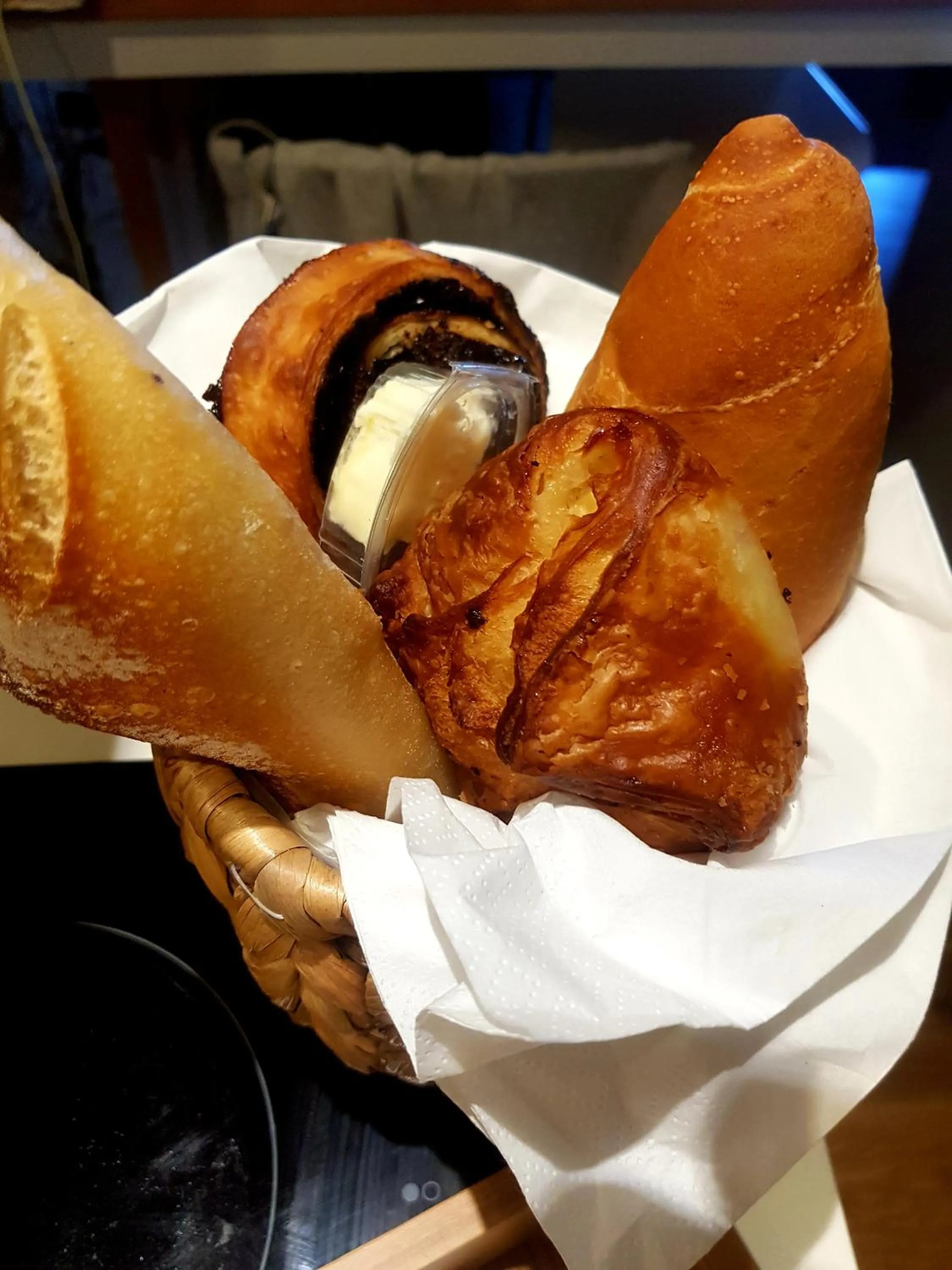 Continental breakfast in Neot Golf, Ziv's Place