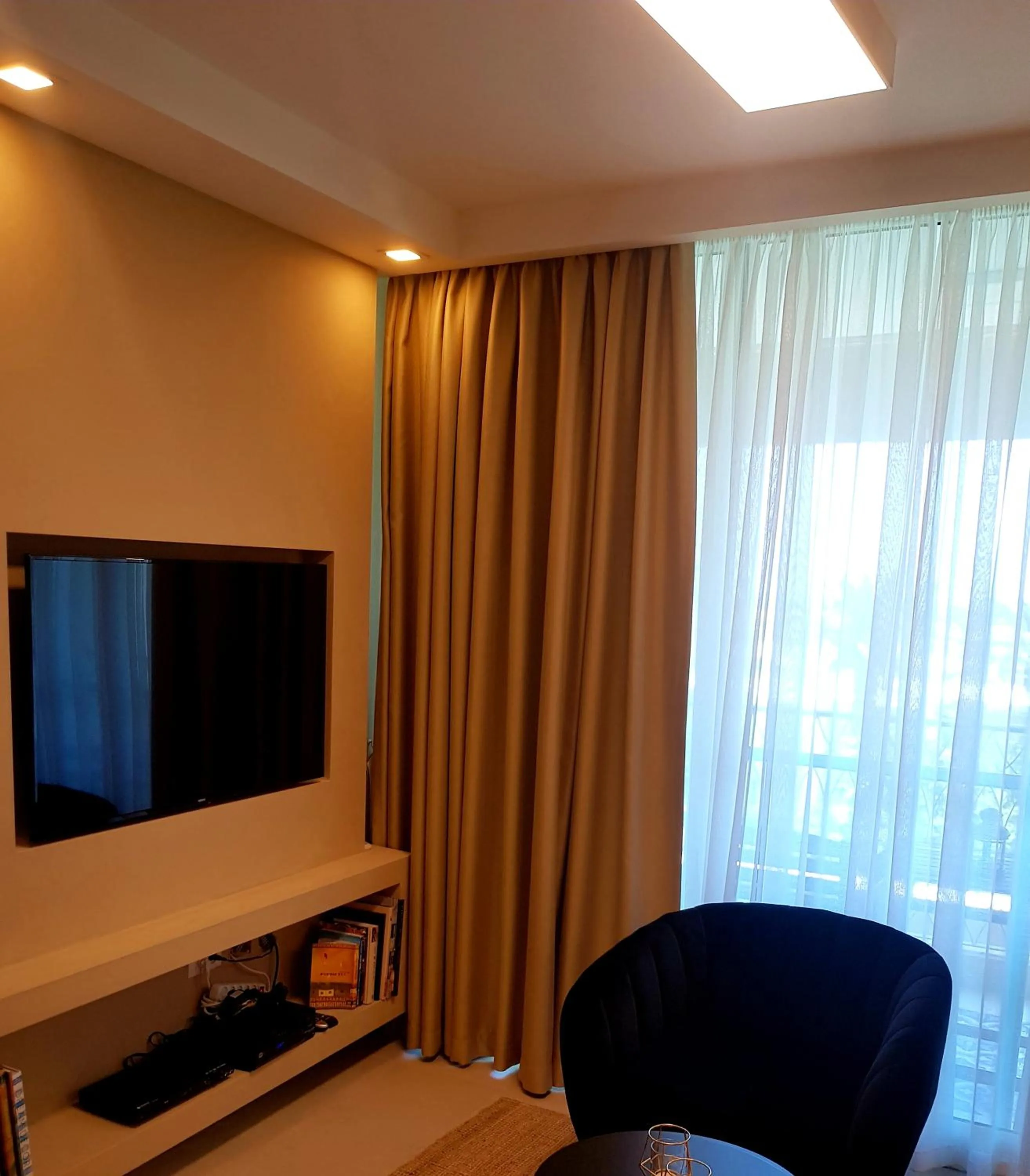 Living room in Neot Golf, Ziv's Place