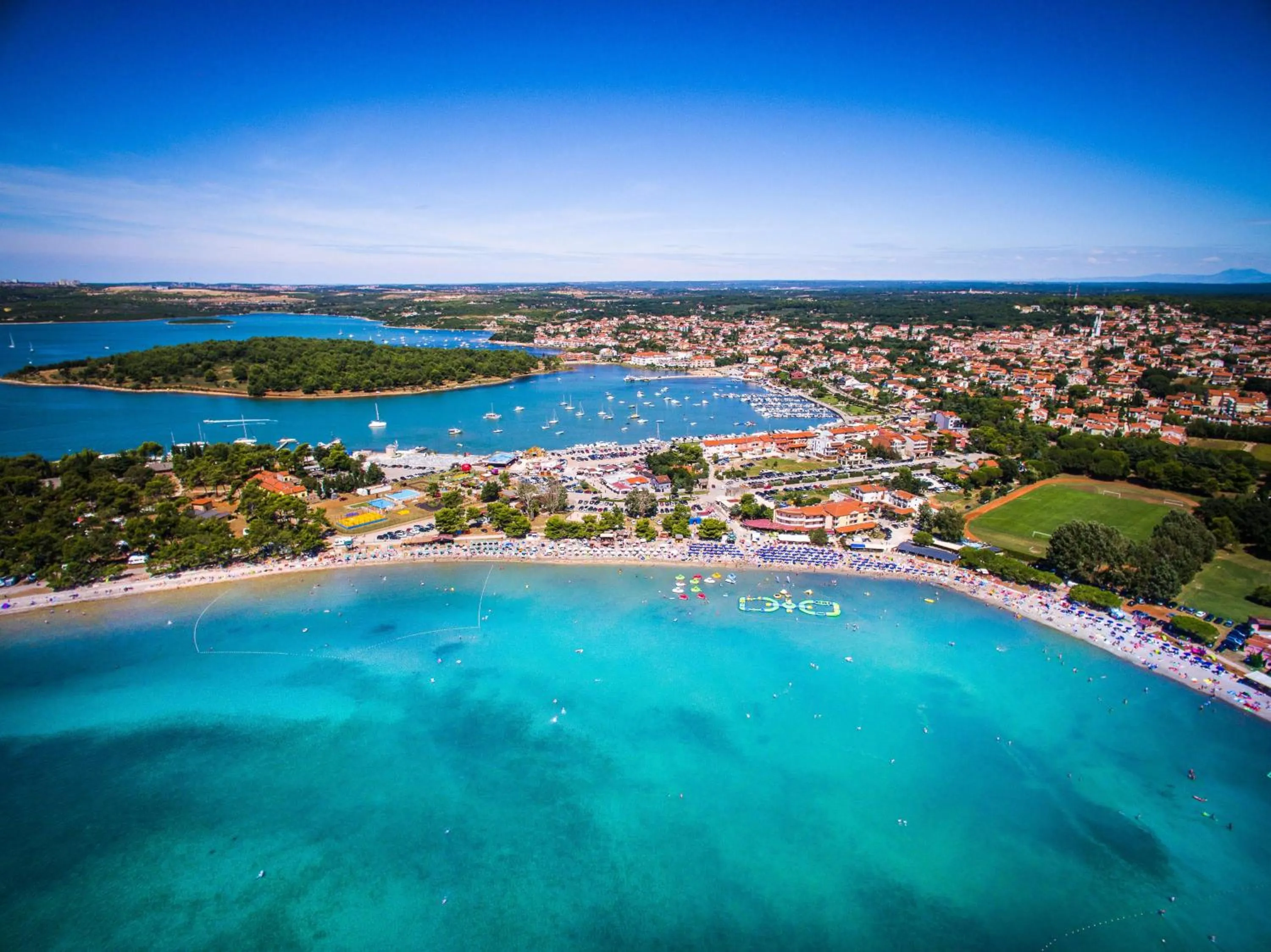 Beach in Ai Pini Medulin Resort