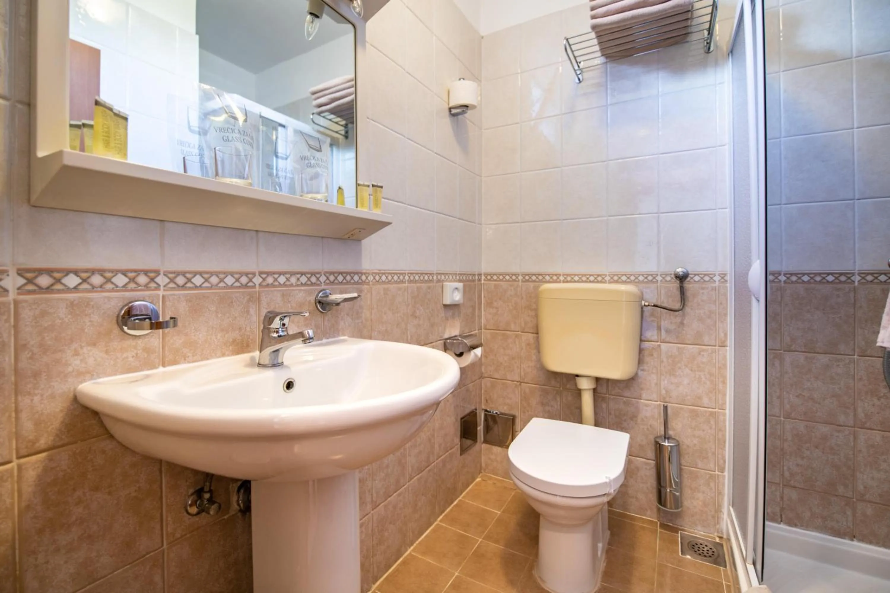 Bathroom in Ai Pini Medulin Resort