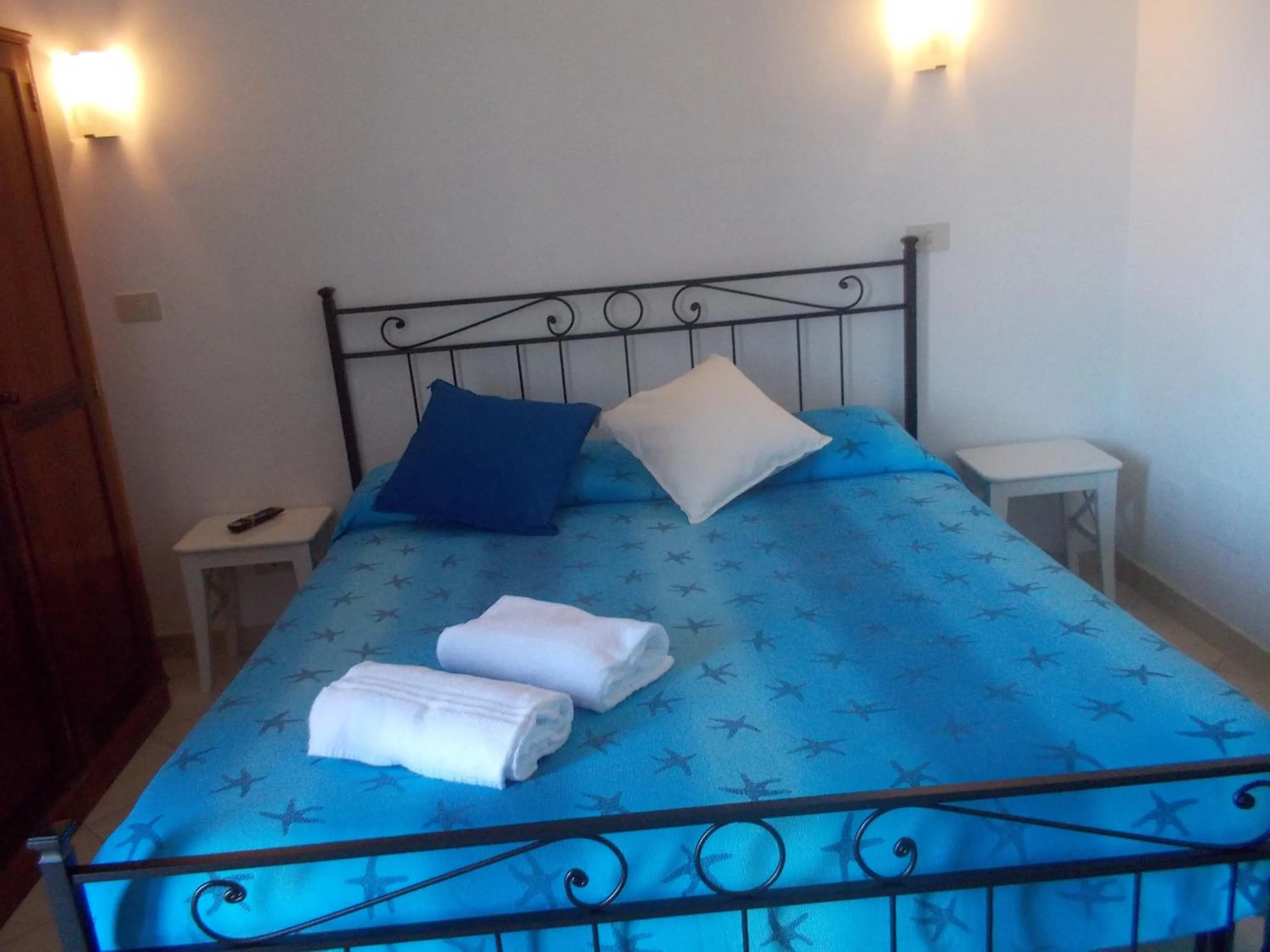 Bed in Hotel Mastropeppe