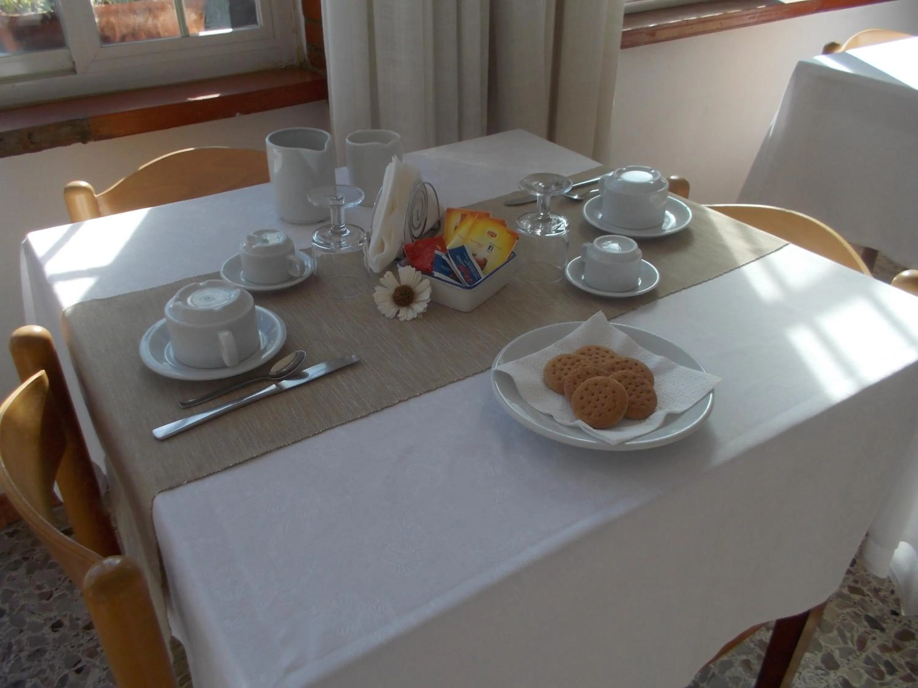 Italian breakfast in Hotel Mastropeppe