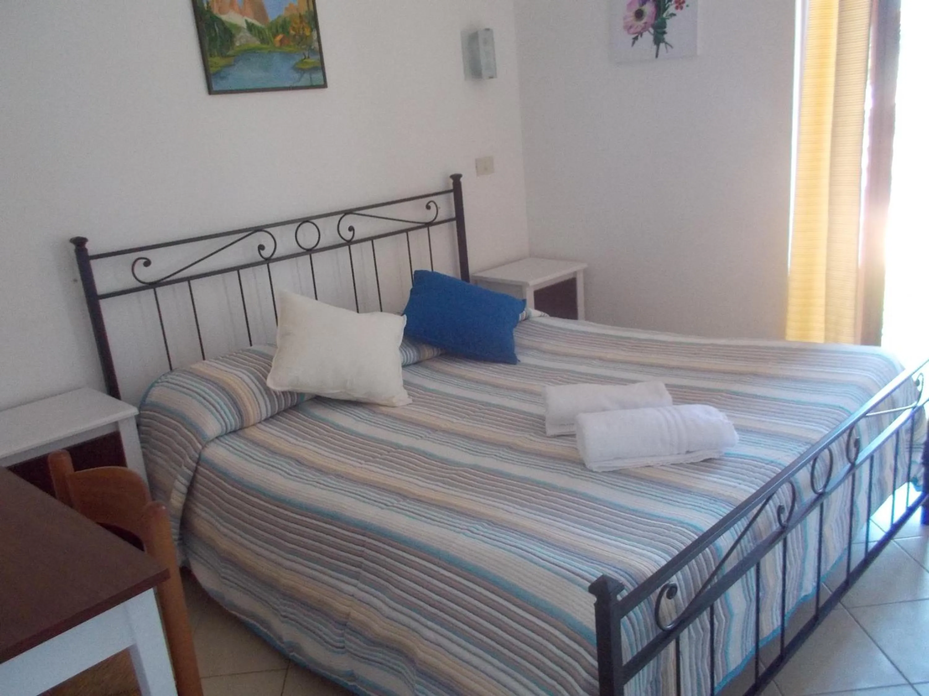 Bed in Hotel Mastropeppe