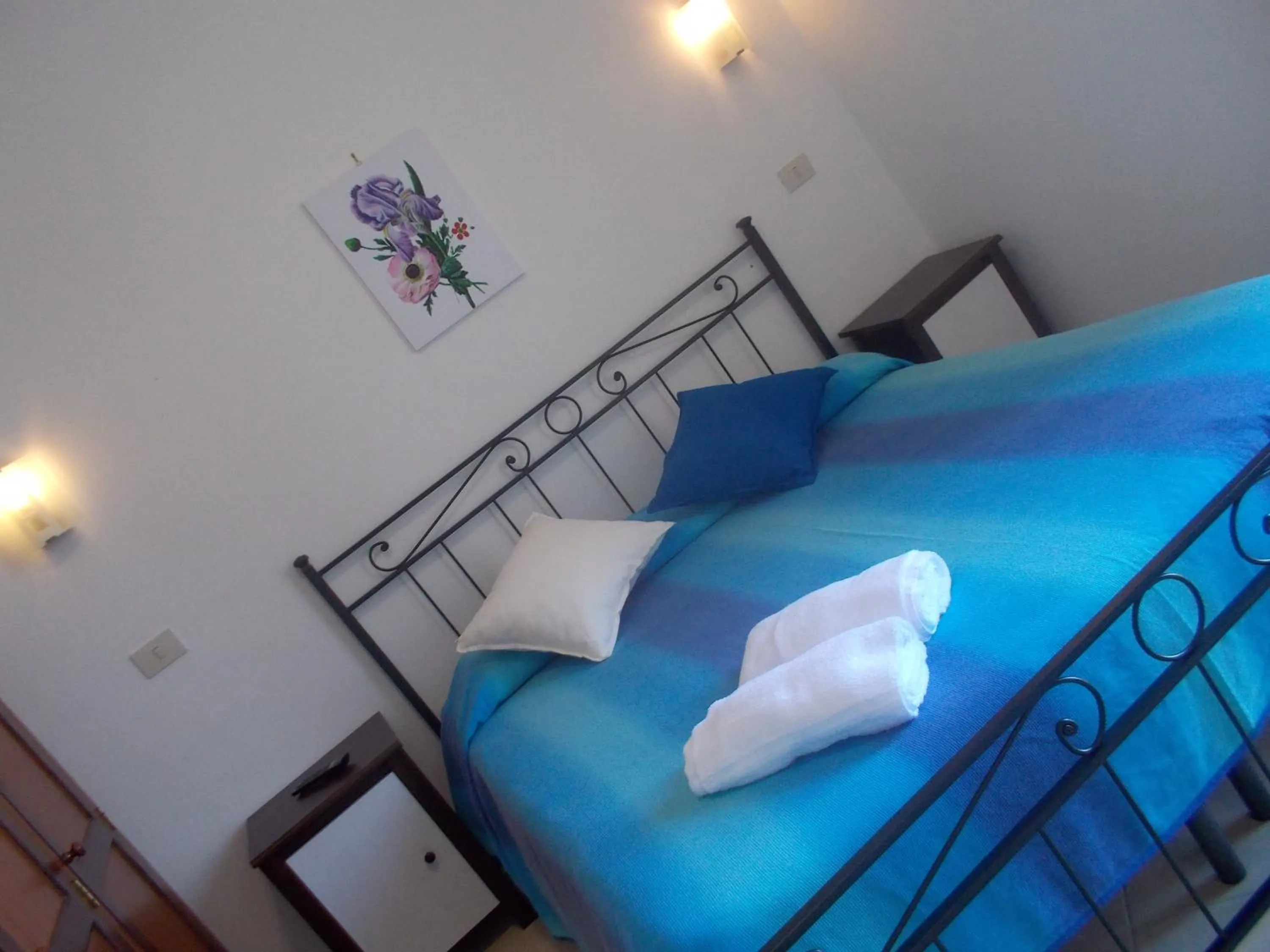 Bed in Hotel Mastropeppe