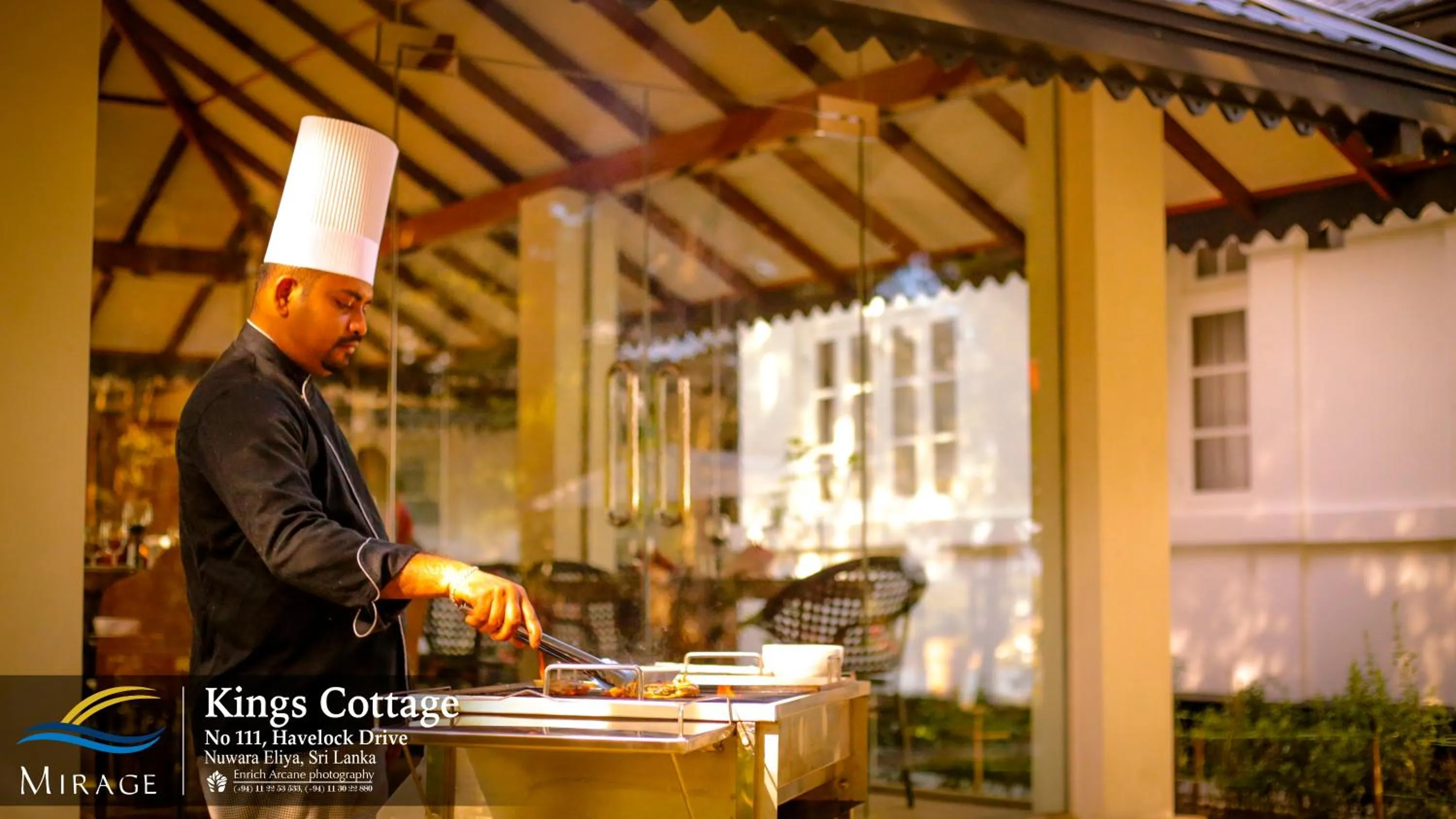 BBQ facilities in Mirage Kings Cottage