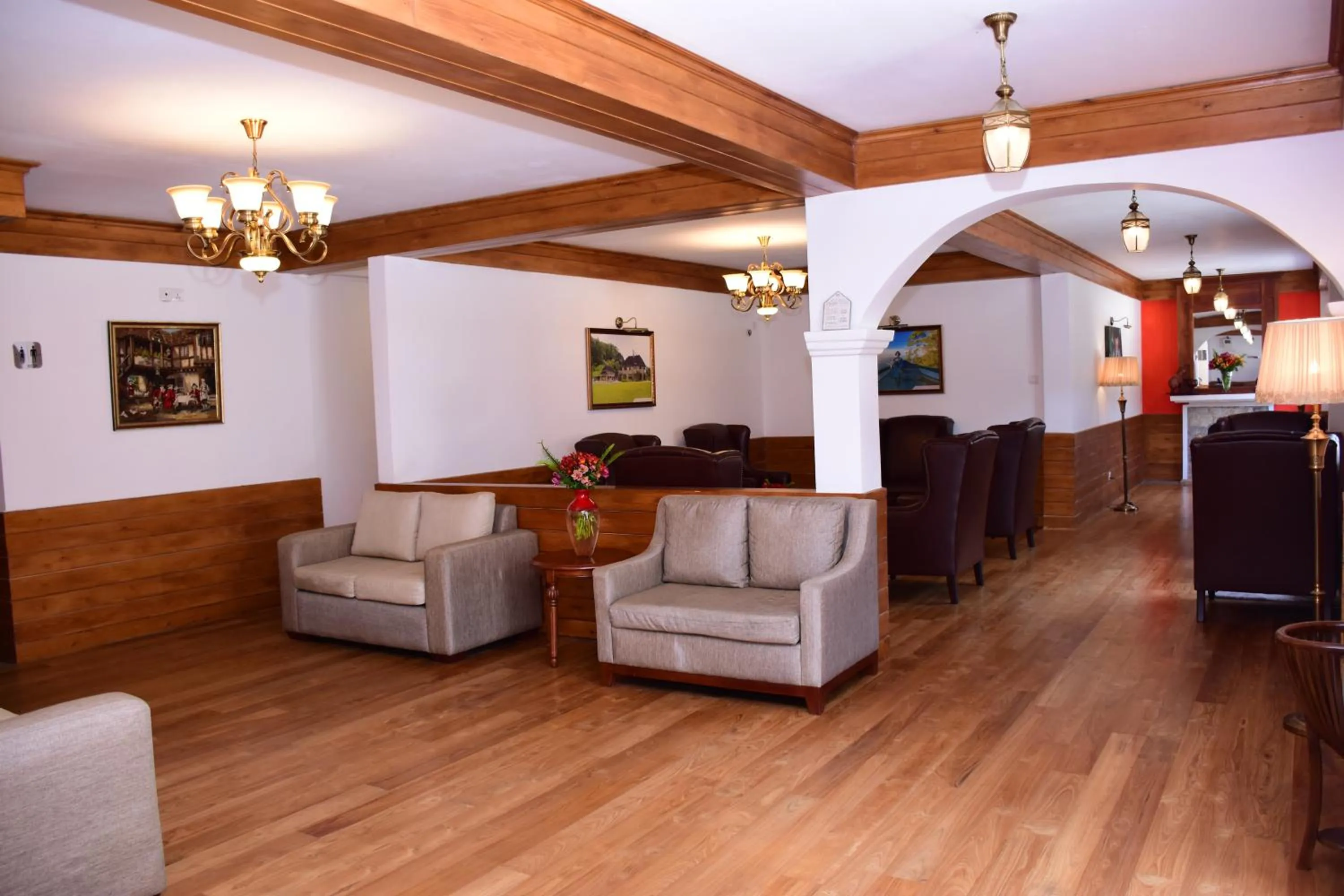 Lobby or reception in Mirage Kings Cottage