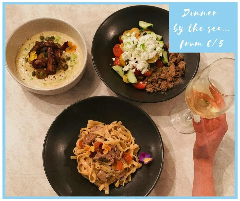 Dinner in Alkyonides Boutique Hotel