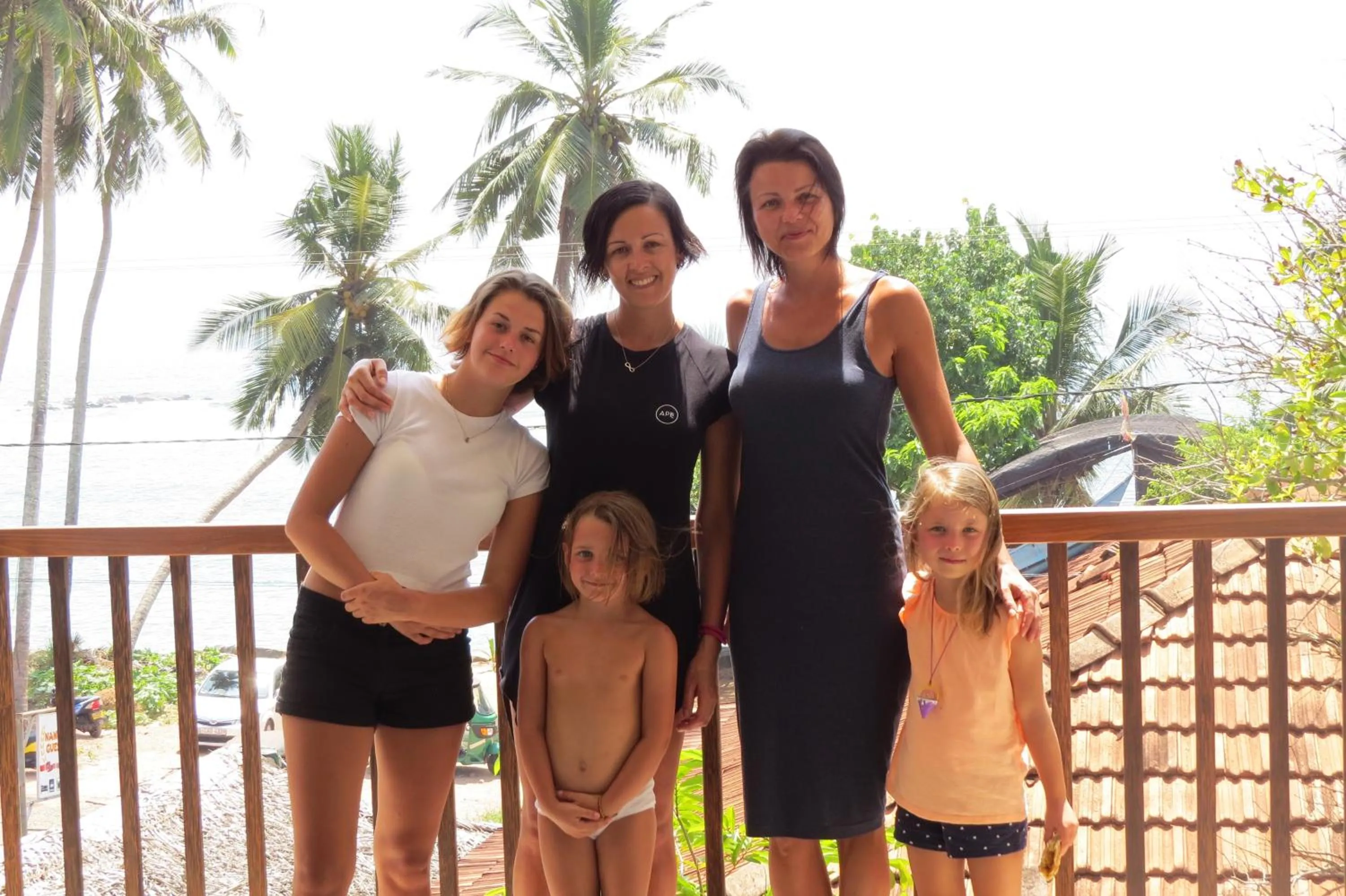 group of guests in Sailors Mirissa