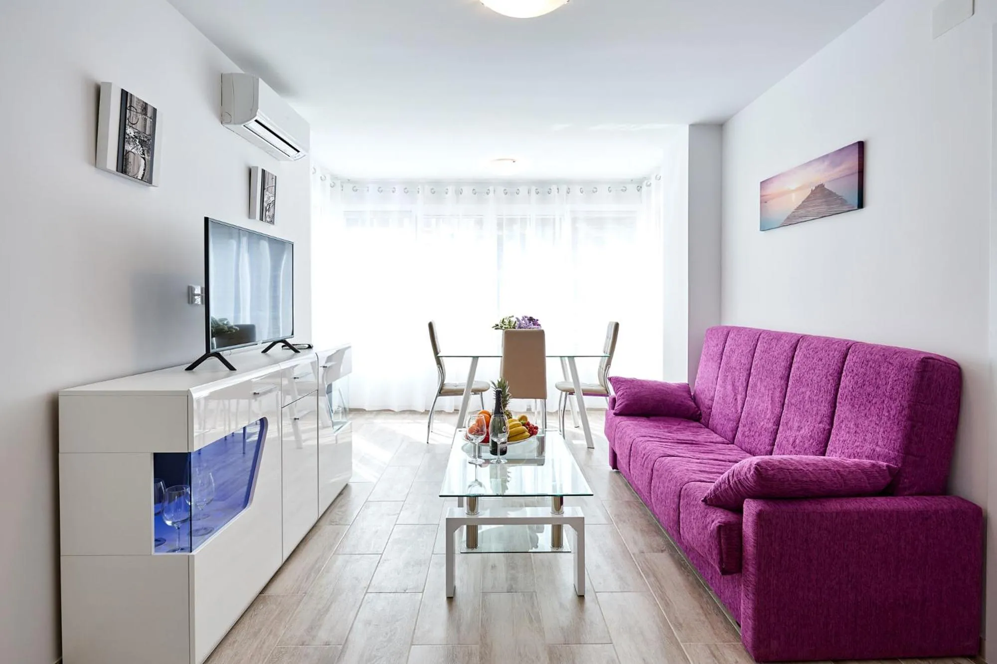 Living room in Sonrisa Apartments