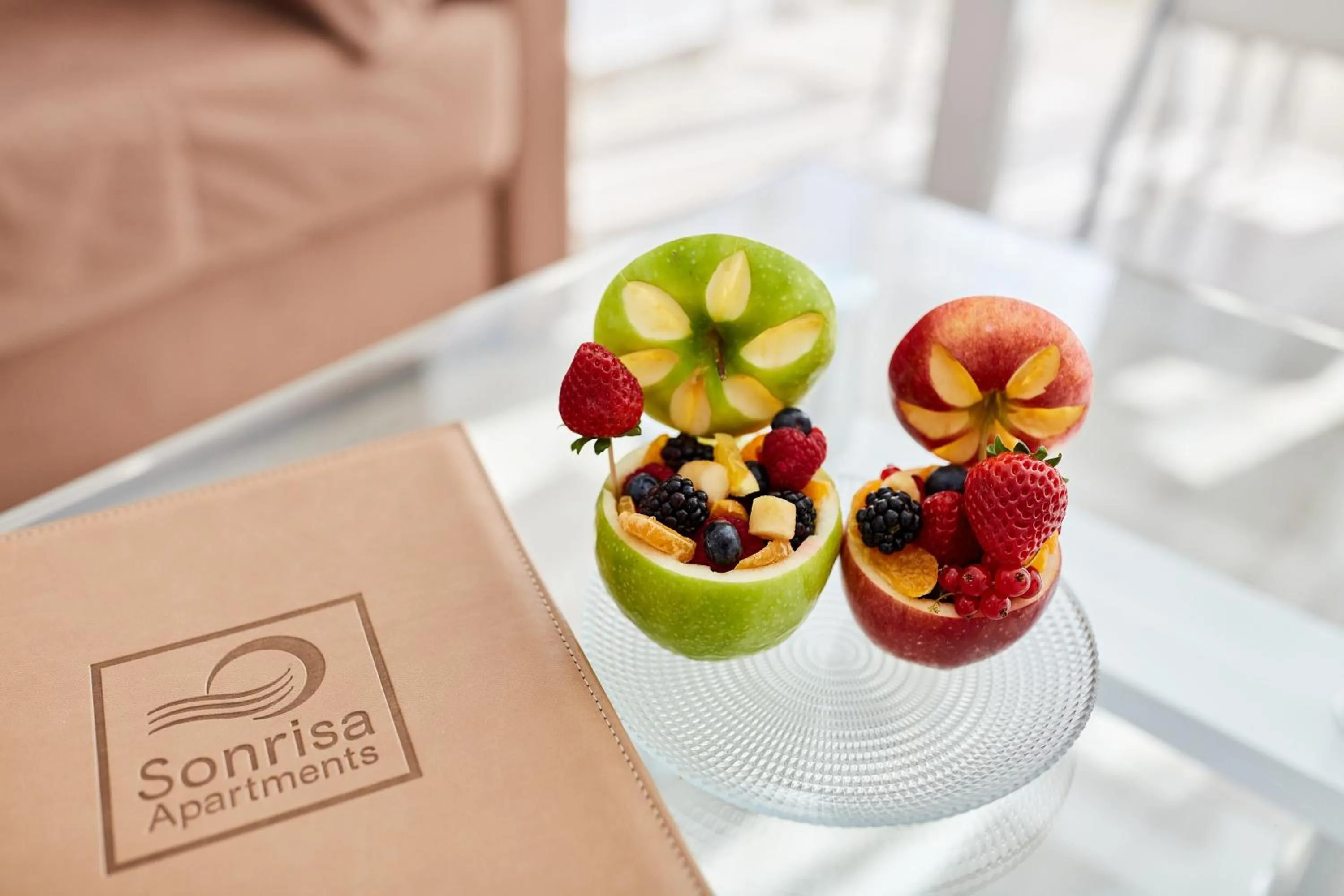 Food and drinks in Sonrisa Apartments