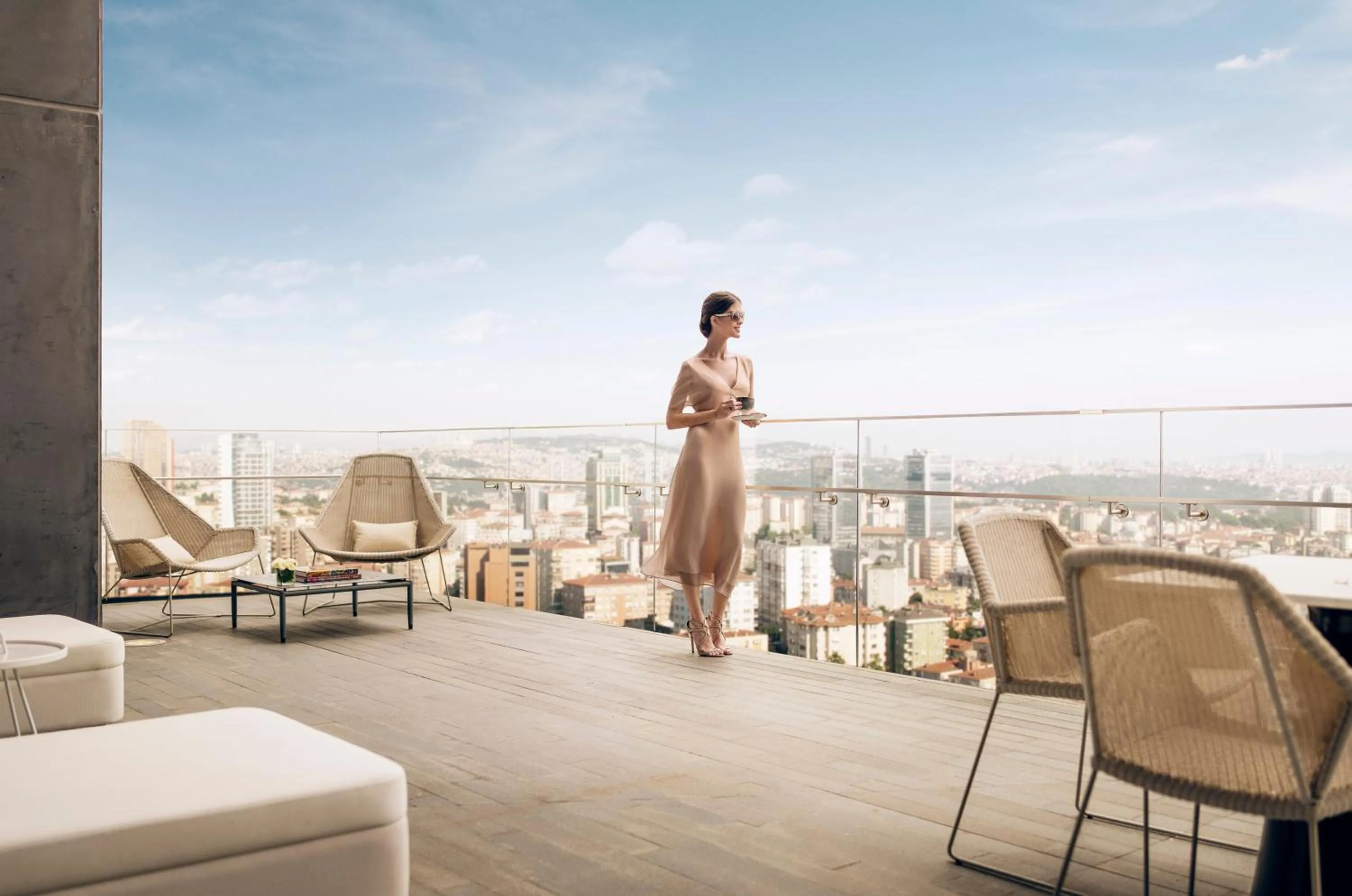 View (from property/room) in Fairmont Quasar Istanbul Hotel