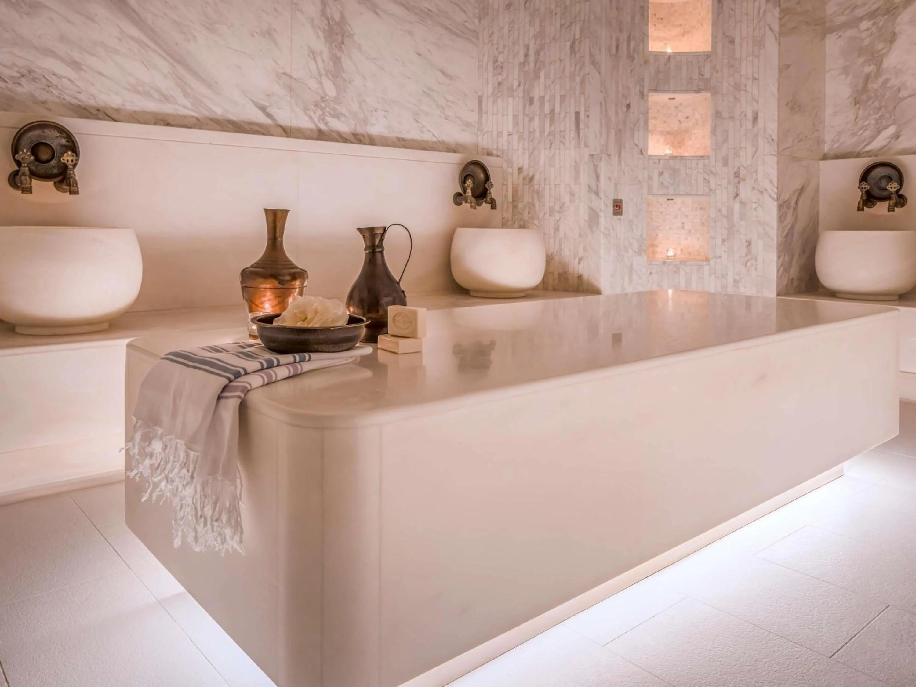 Spa and wellness centre/facilities in Fairmont Quasar Istanbul Hotel