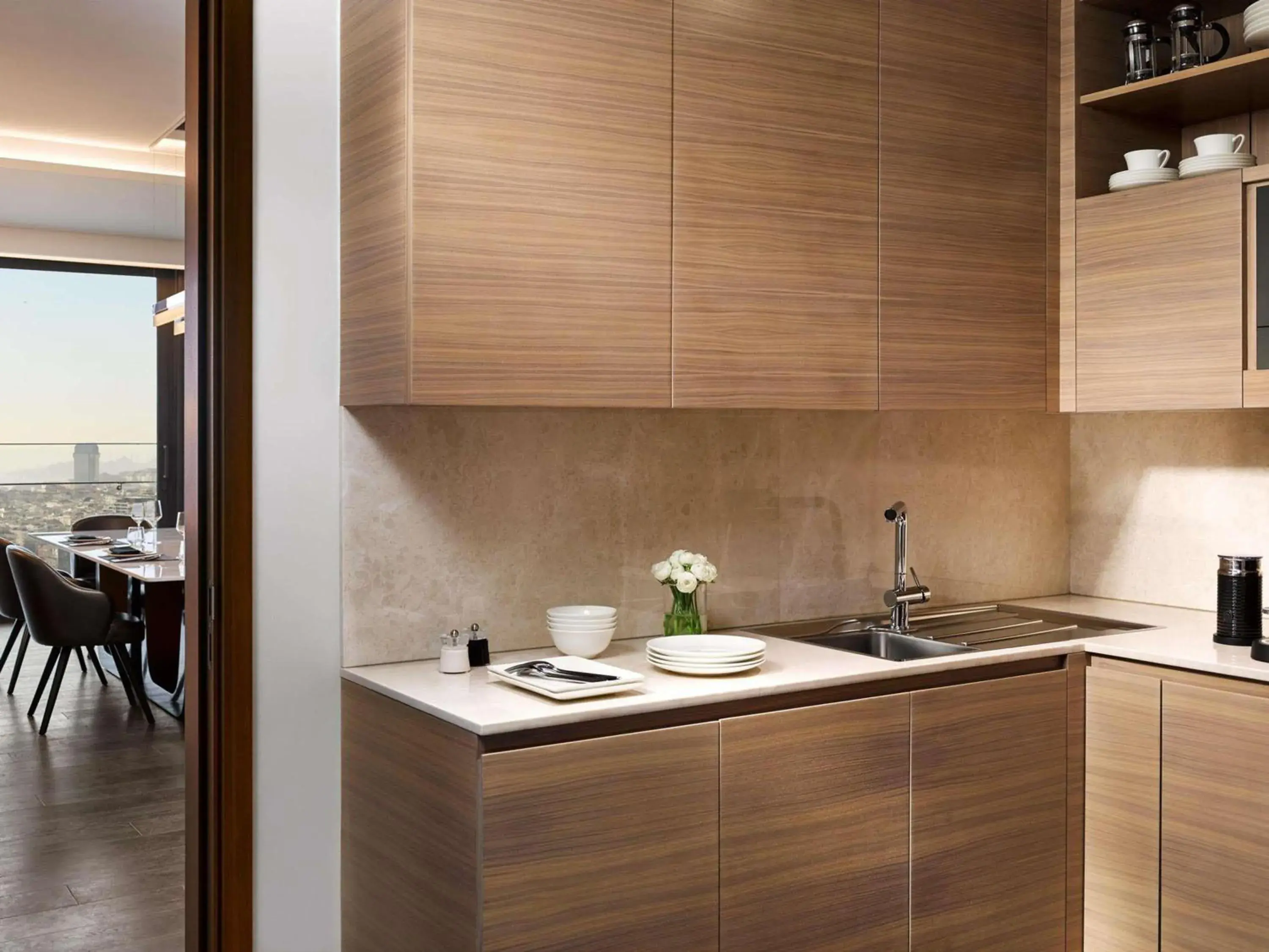 Quasar Suite with Sea View, Balcony and Lounge Access in Fairmont Quasar Istanbul Hotel Quasar Suite with Sea View, Balcony and Lounge Access in Fairmont Quasar Istanbul Hotel