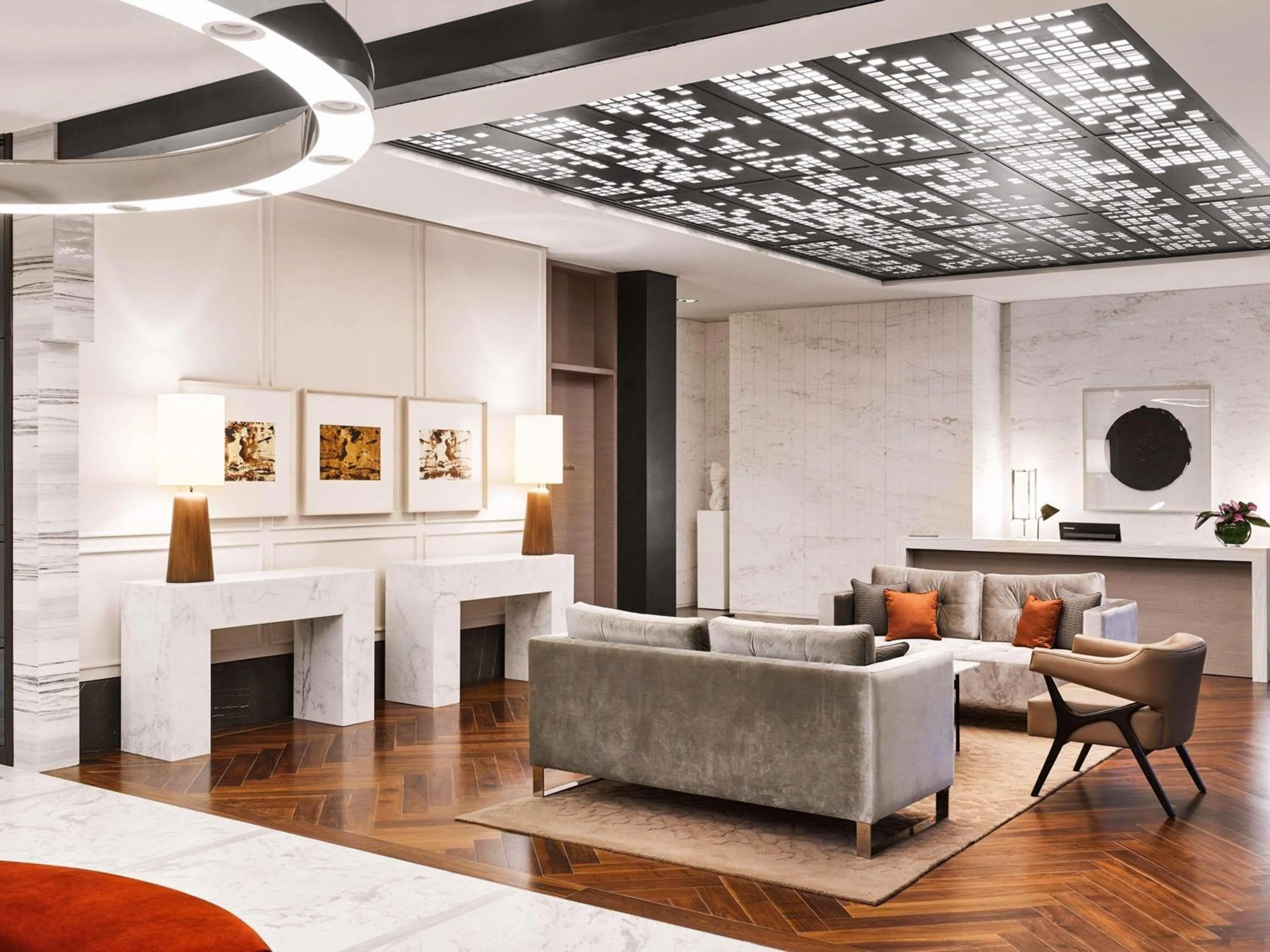 Meeting/conference room in Fairmont Quasar Istanbul Hotel