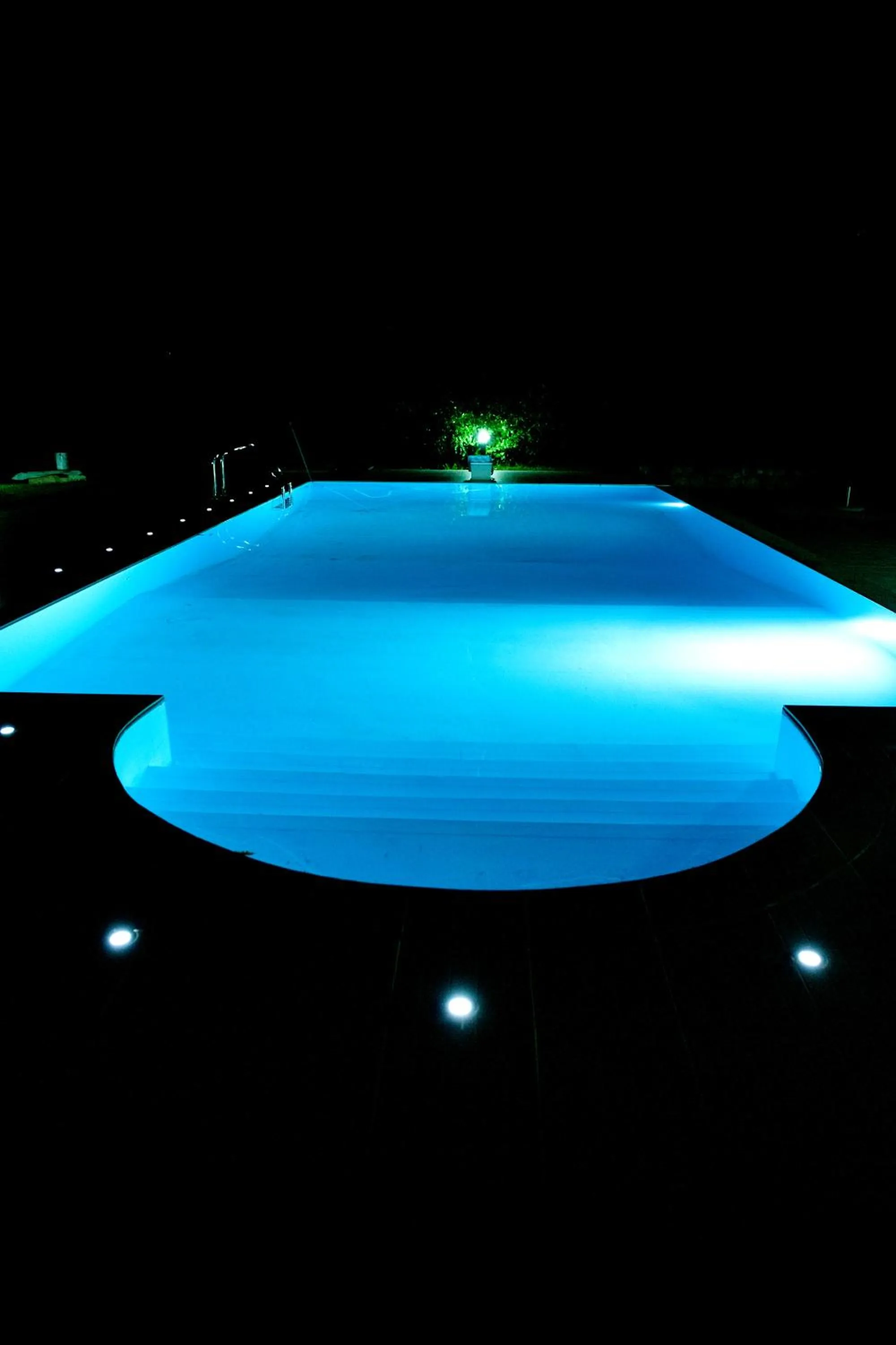 Pool view in La Selva Incantata