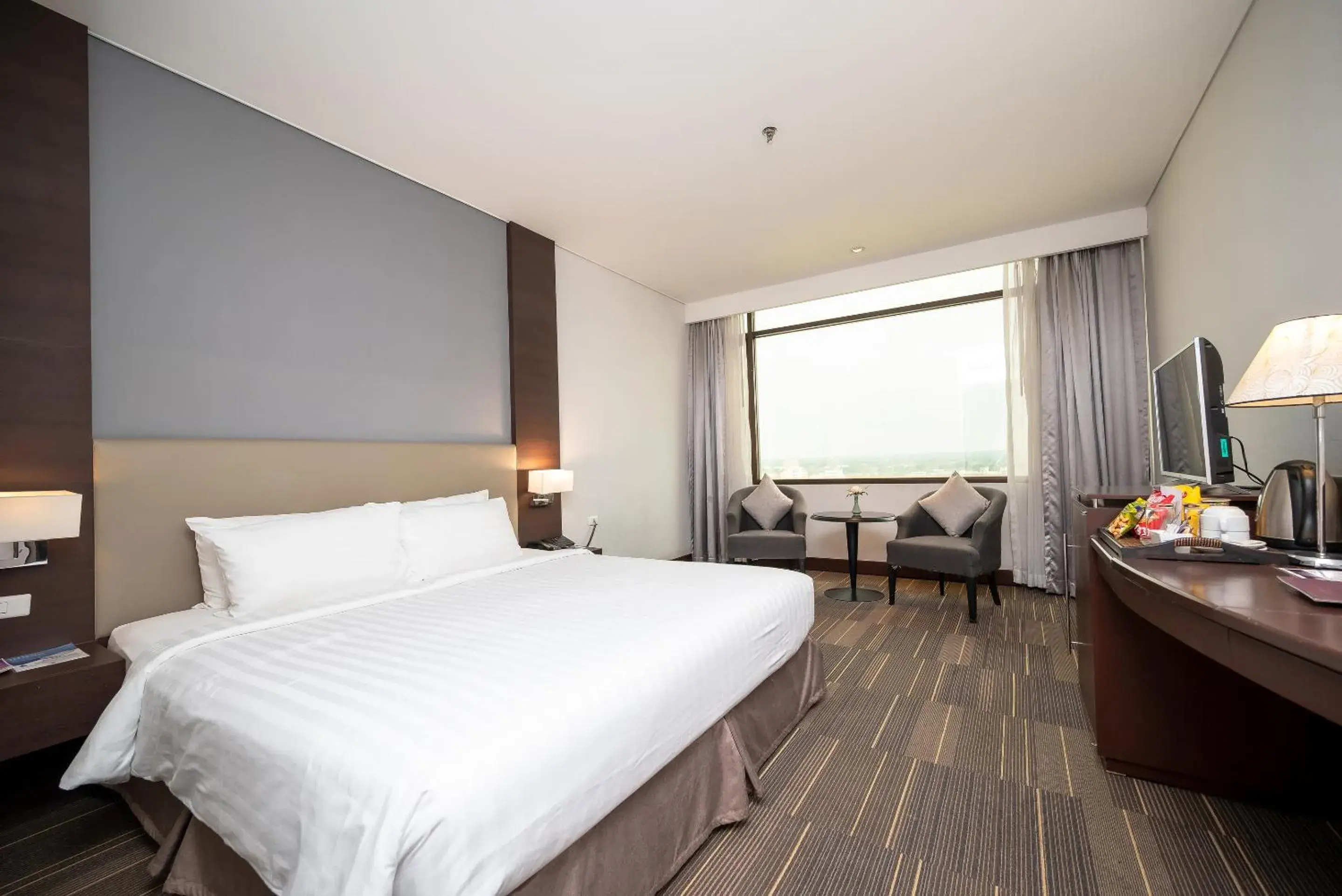 Deluxe Double or Twin Room with City View in Fortune Hotel Korat- SHA Plus Deluxe Double or Twin Room with City View in Fortune Hotel Korat- SHA Plus