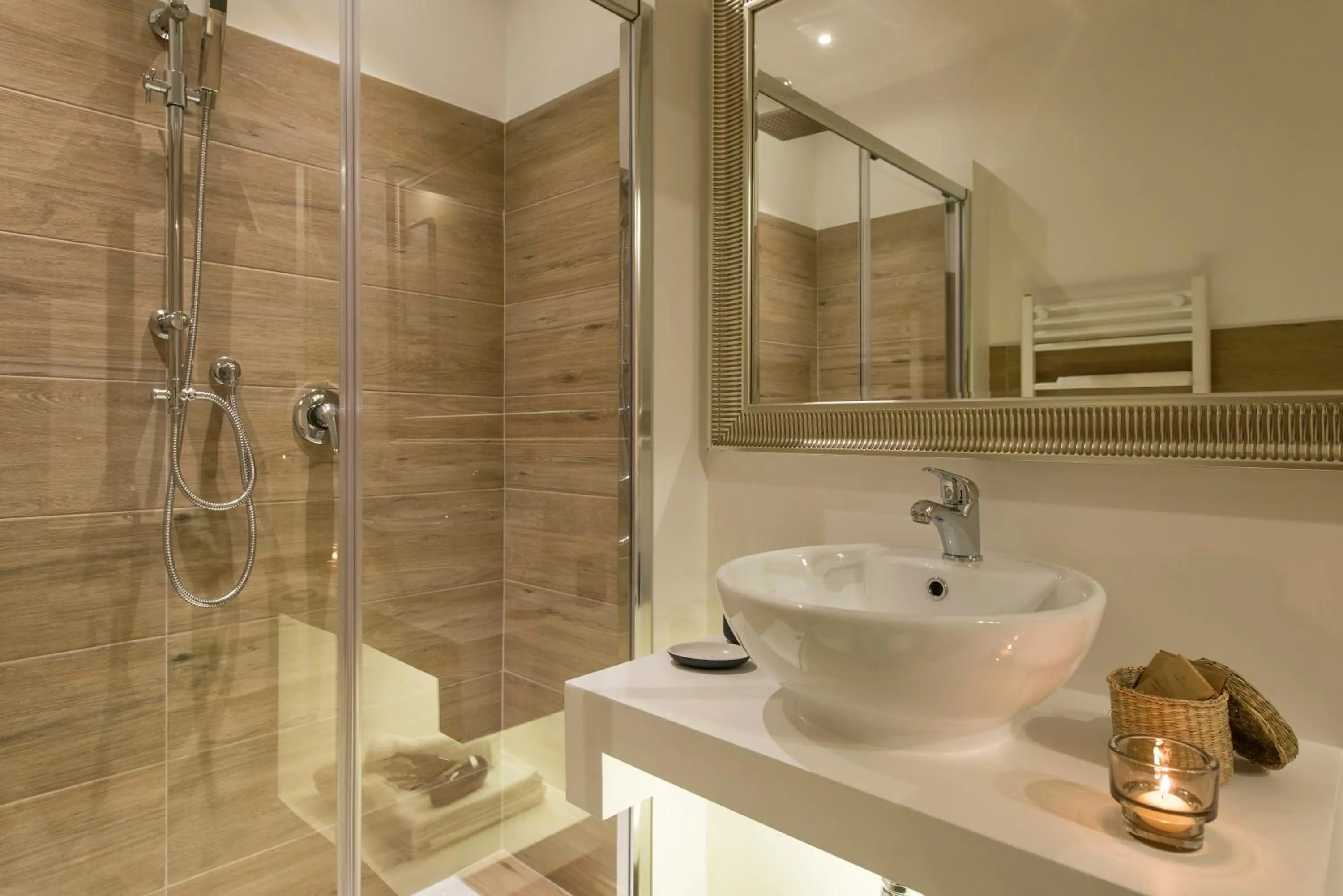 Bathroom in Aruna Suites