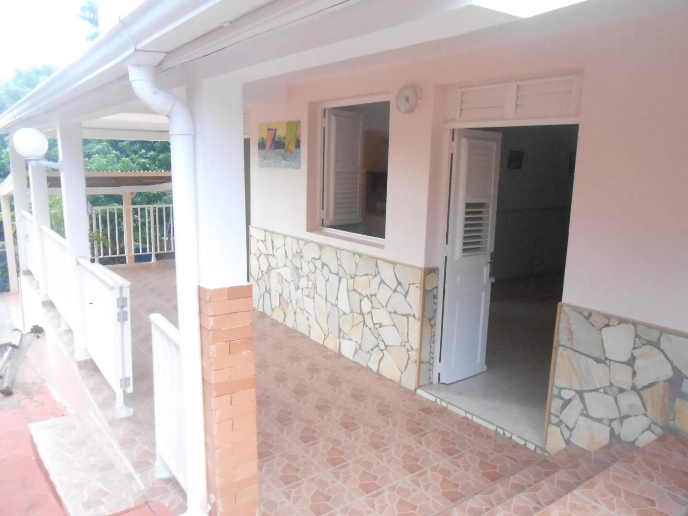 Patio in Chez Lucia et Donatien