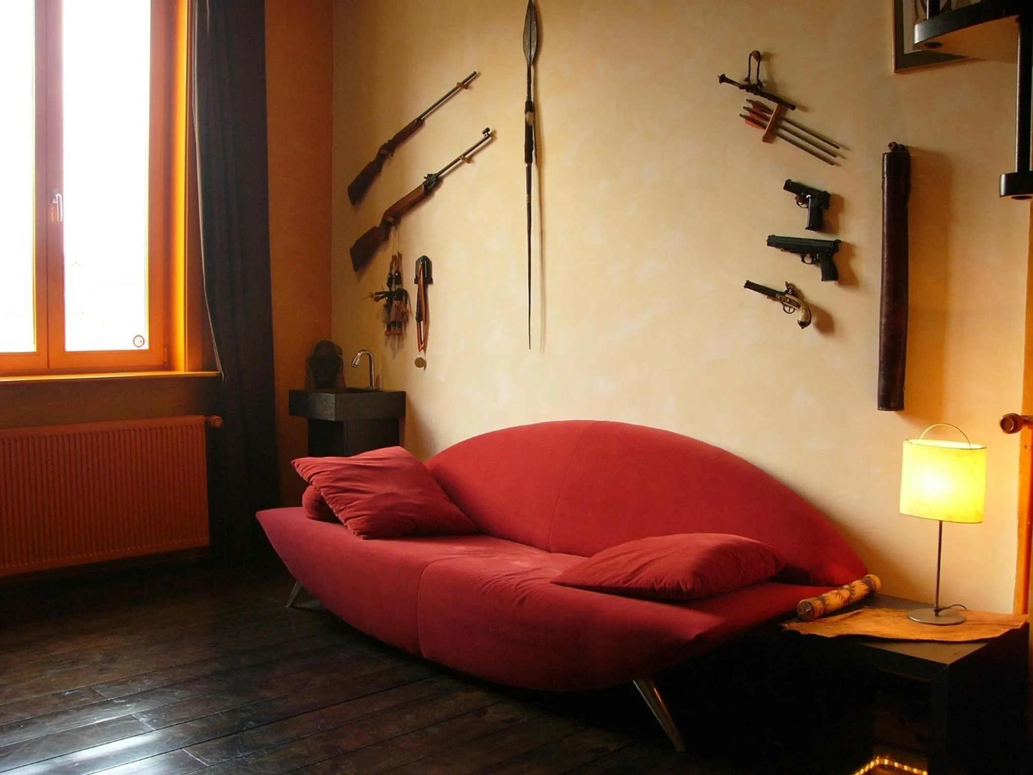 Seating area in B&B Lady Jane