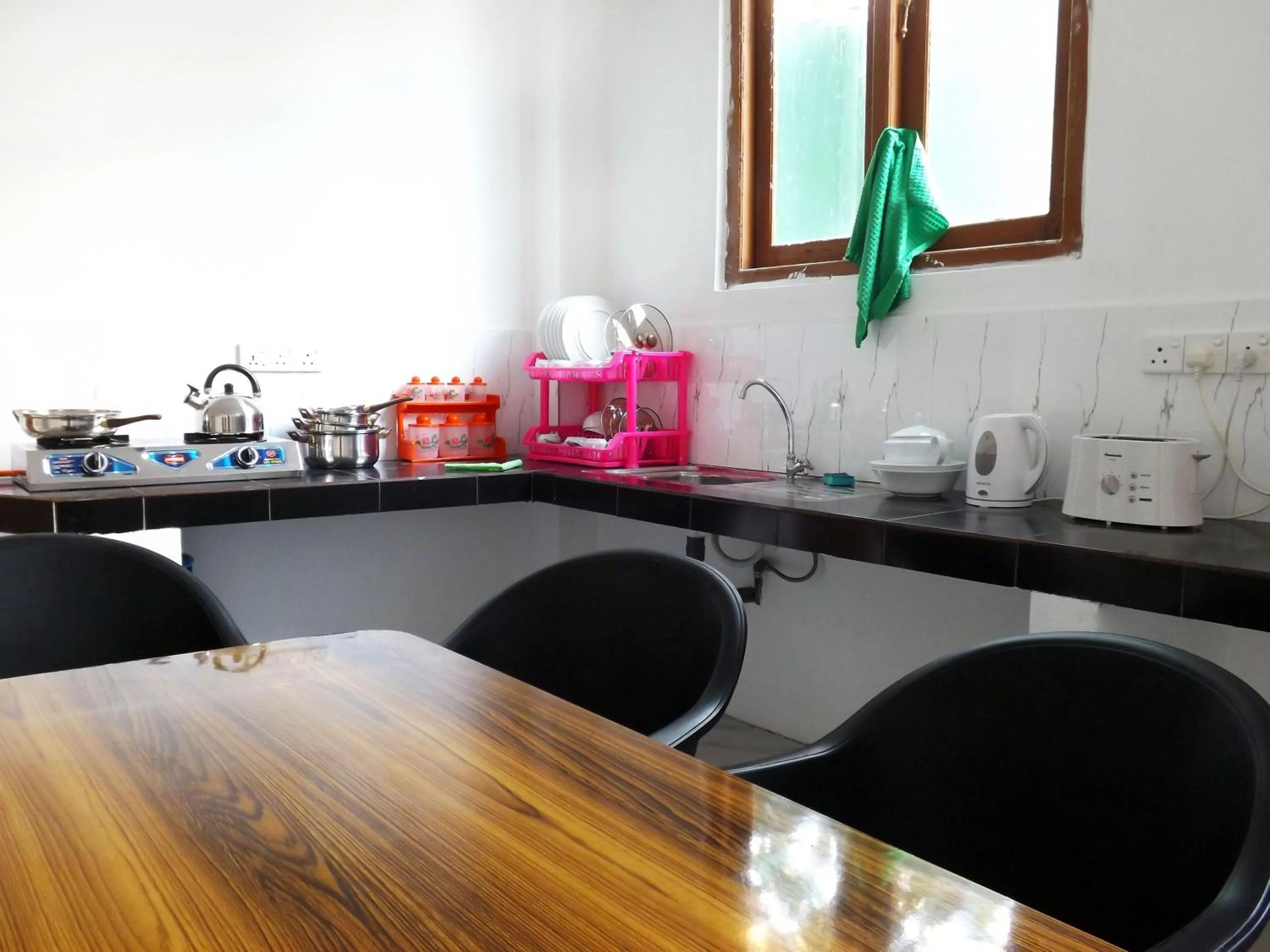 Communal kitchen in Hotel "Diana"