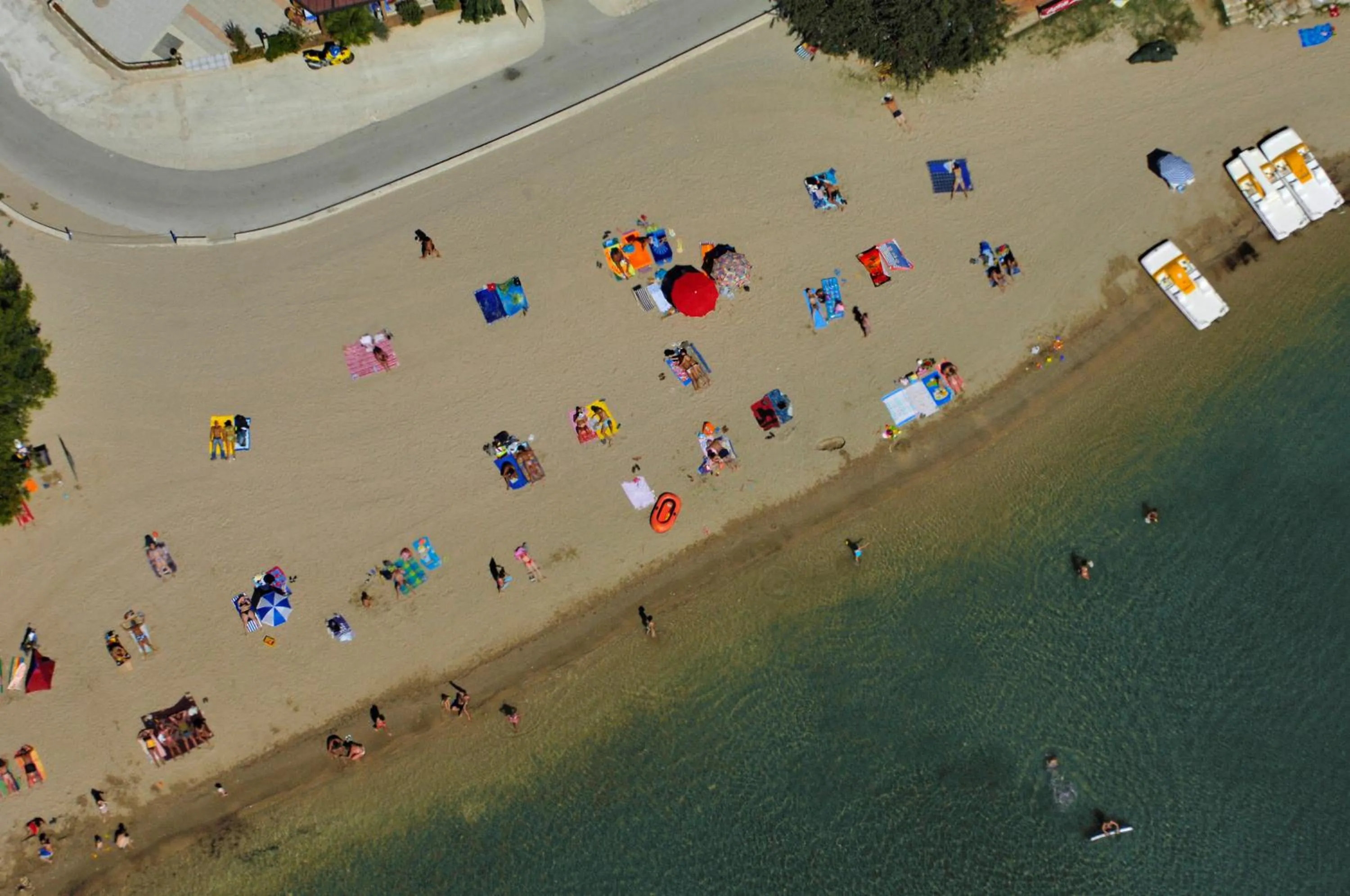 Bird's eye view in Arena Medulin Mobile Homes