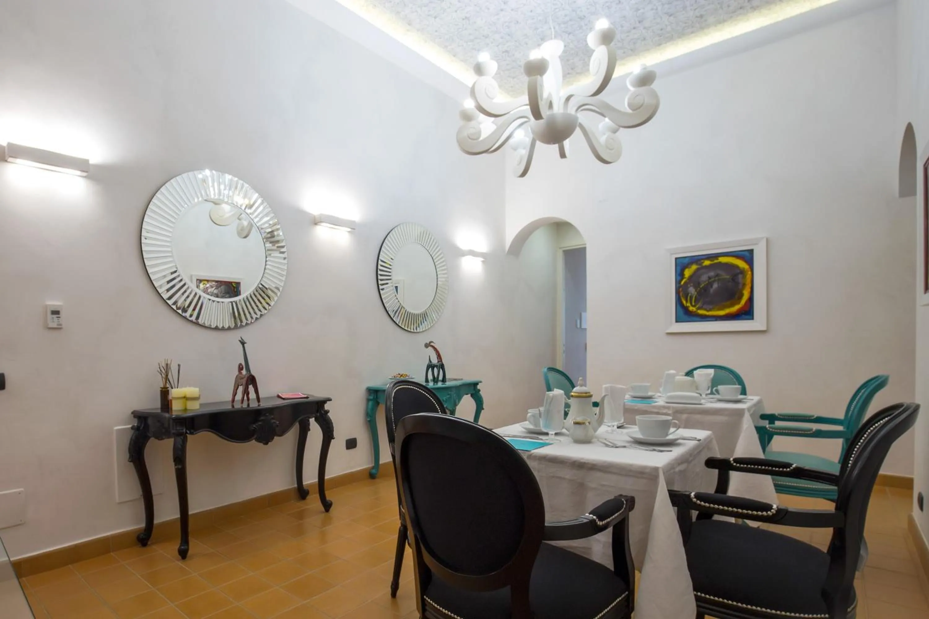 Communal lounge/ TV room in B&B Luxury Scacciaventi