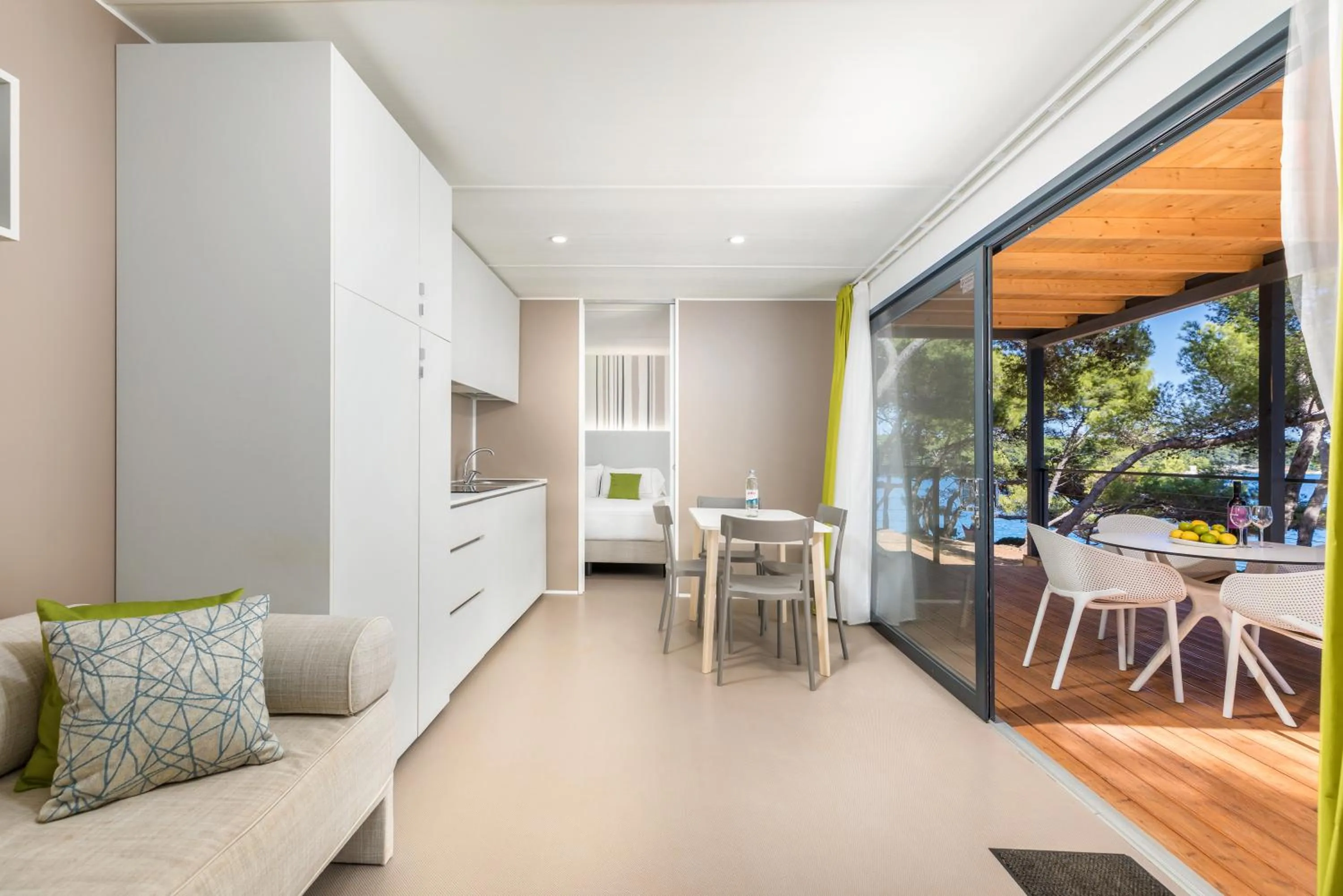 Balcony/Terrace in Arena Stoja Camping Homes