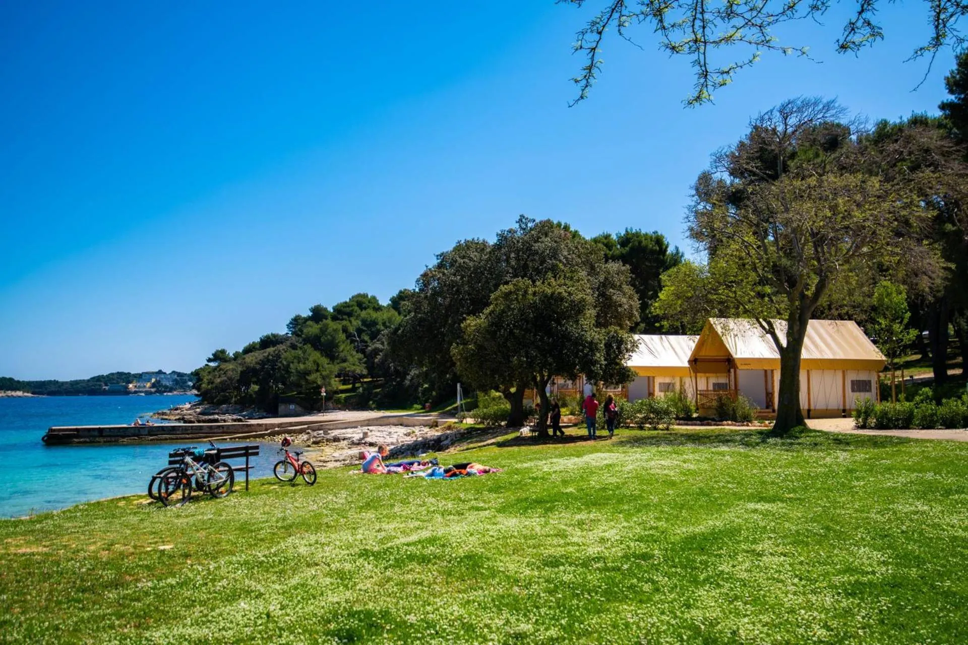 Garden in Arena Stoja Camping Homes