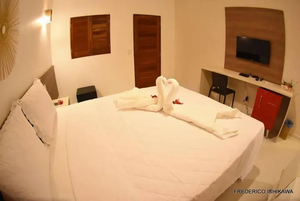 Double Room with Patio in Pousada Porto Manguaba Double Room with Patio in Pousada Porto Manguaba