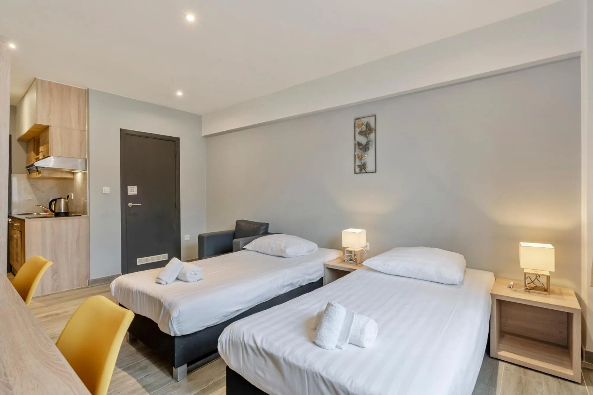 Bed in Budget Flats Leuven