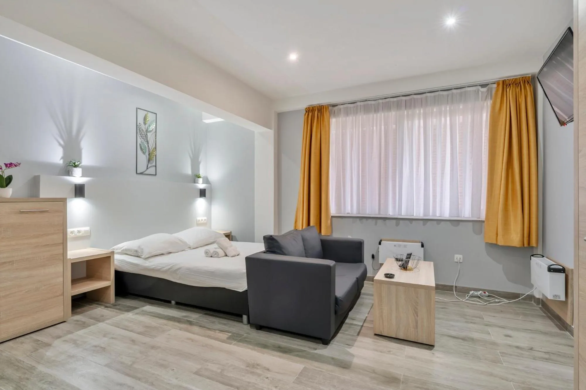 Bed in Budget Flats Leuven