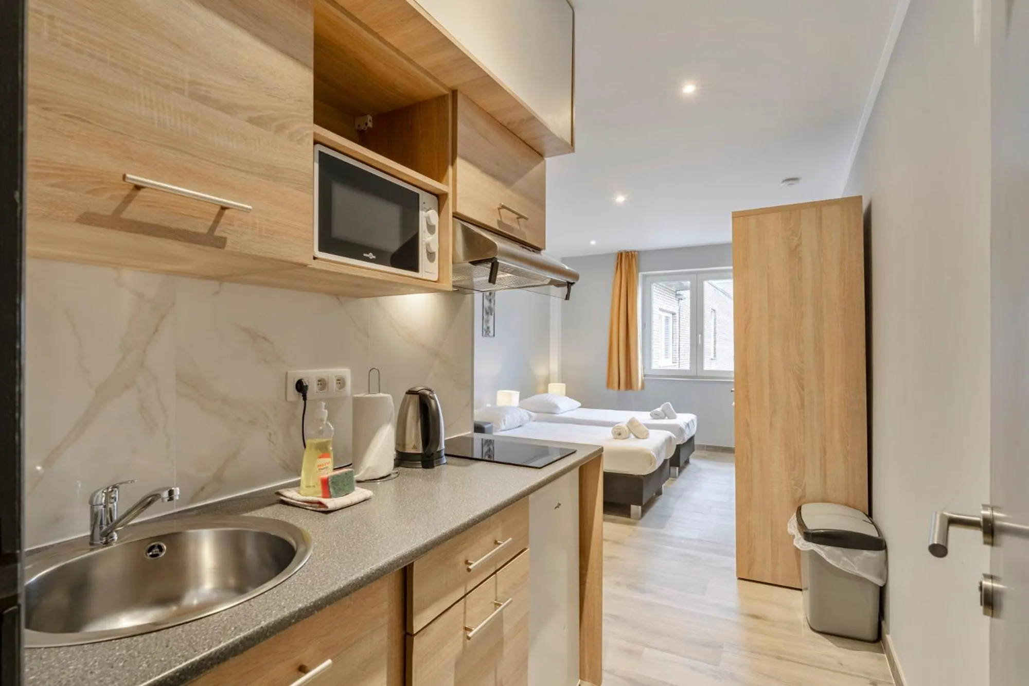 Bed in Budget Flats Leuven