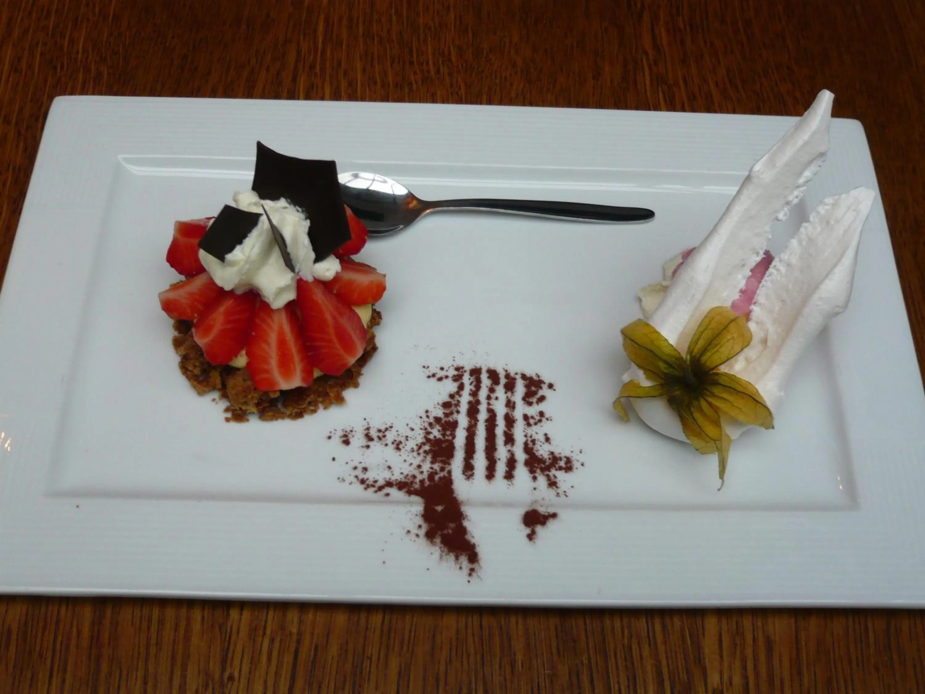 Food and drinks in Hôtel/Restaurant à la Ferme