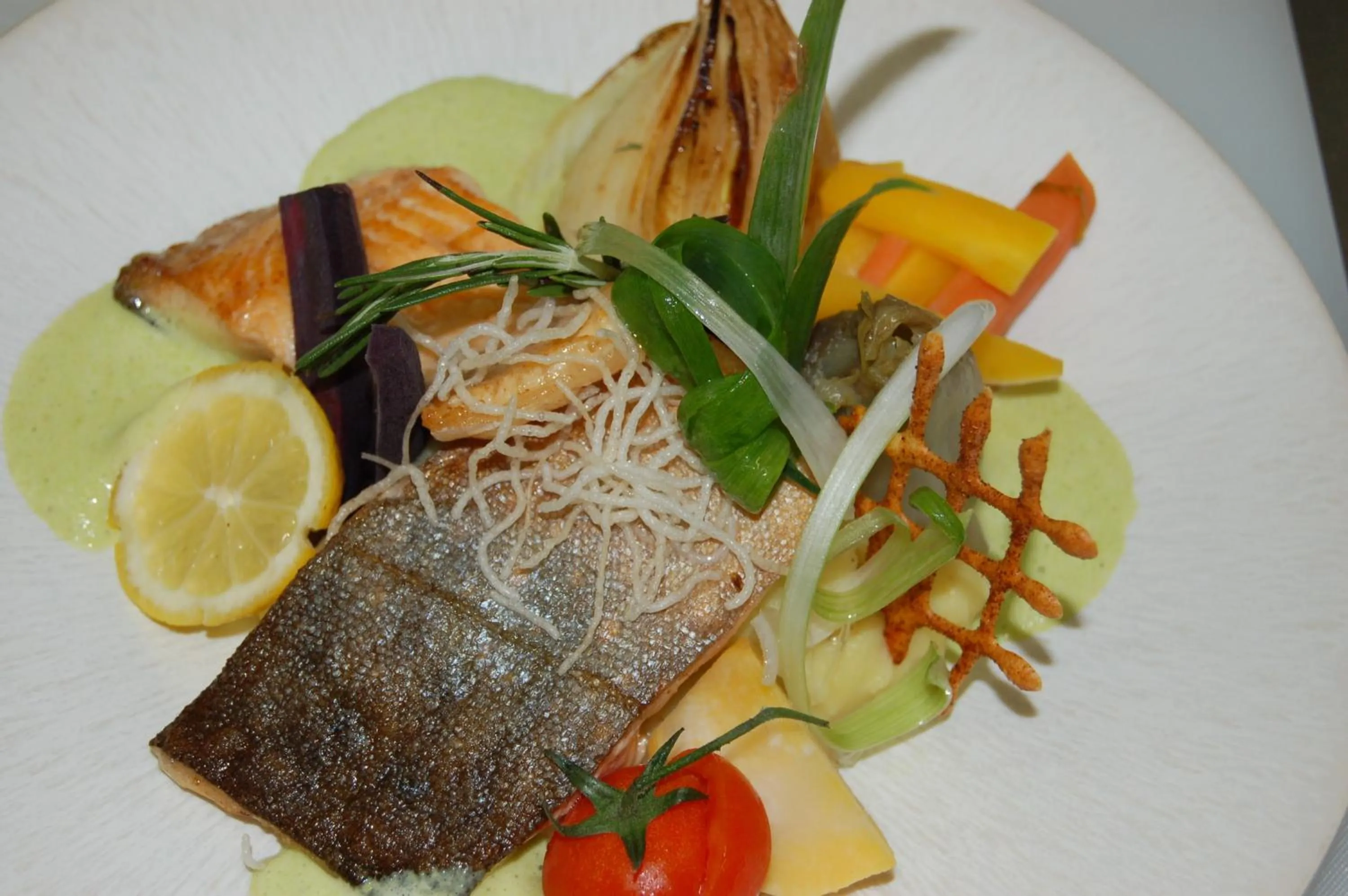 Food and drinks in Hôtel/Restaurant à la Ferme