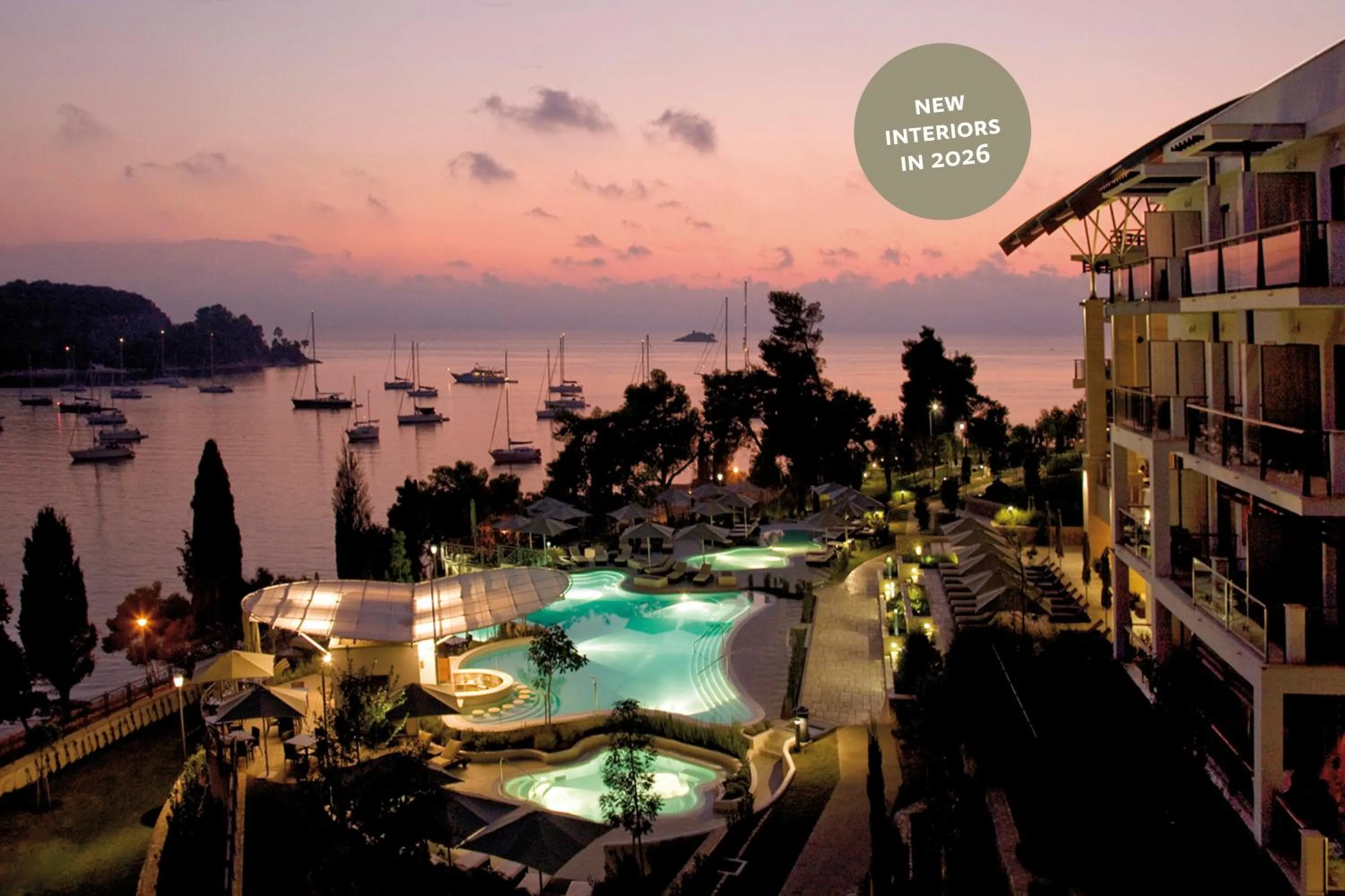 Property building in Monte Mulini Adults Exclusive Hotel by Maistra Collection