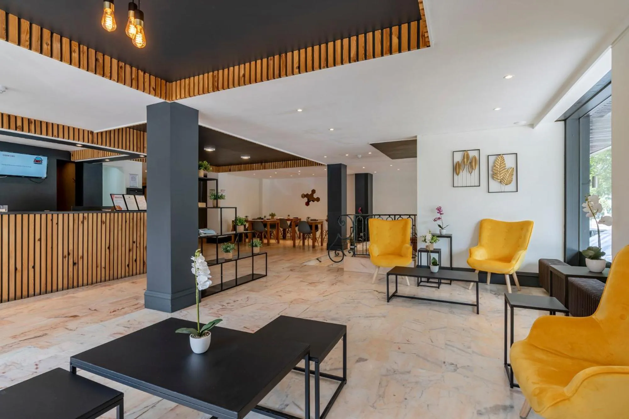 Lobby or reception in Sleep & Go Brussels South