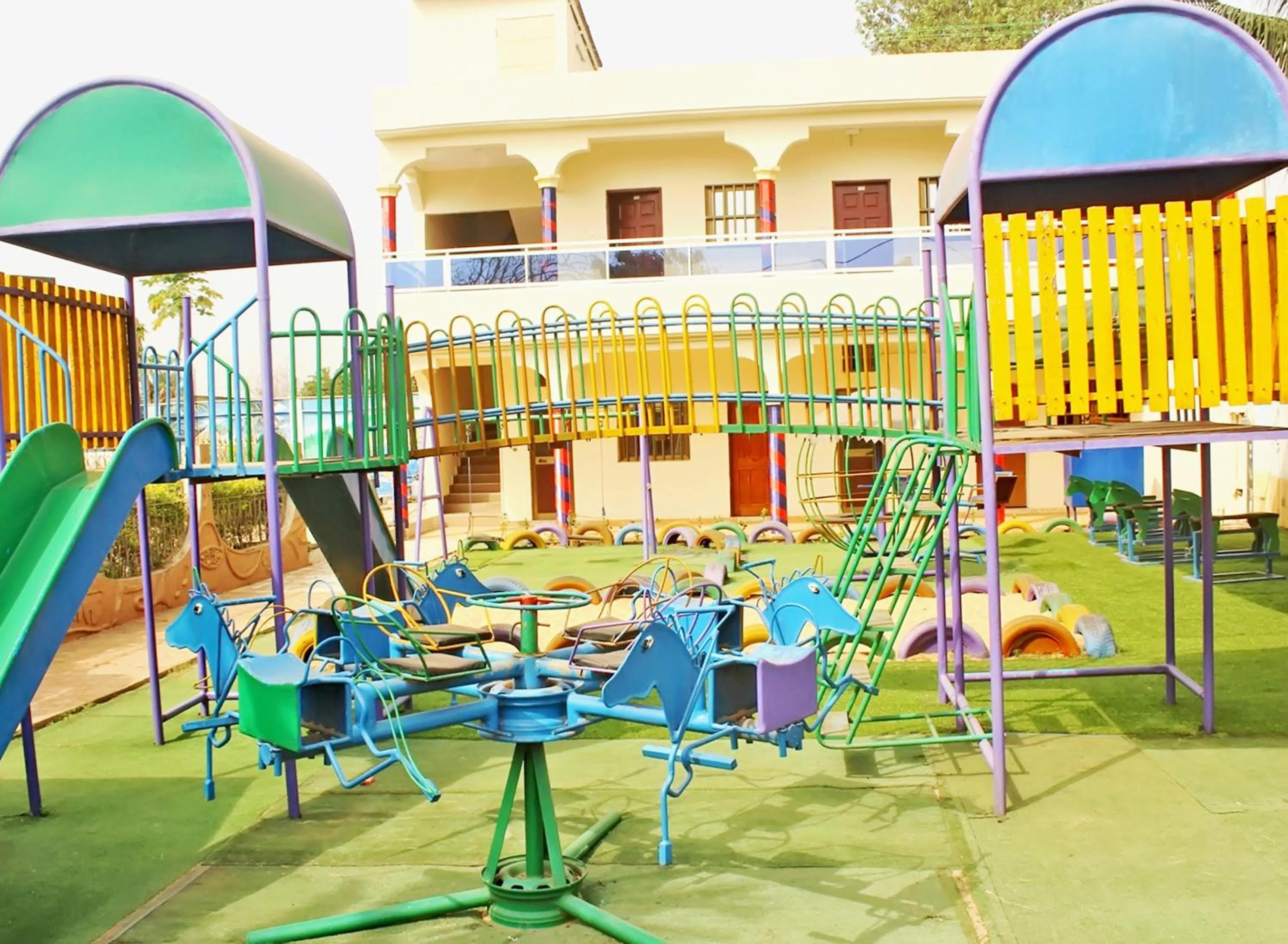 Children play ground in Hotel Ganiela