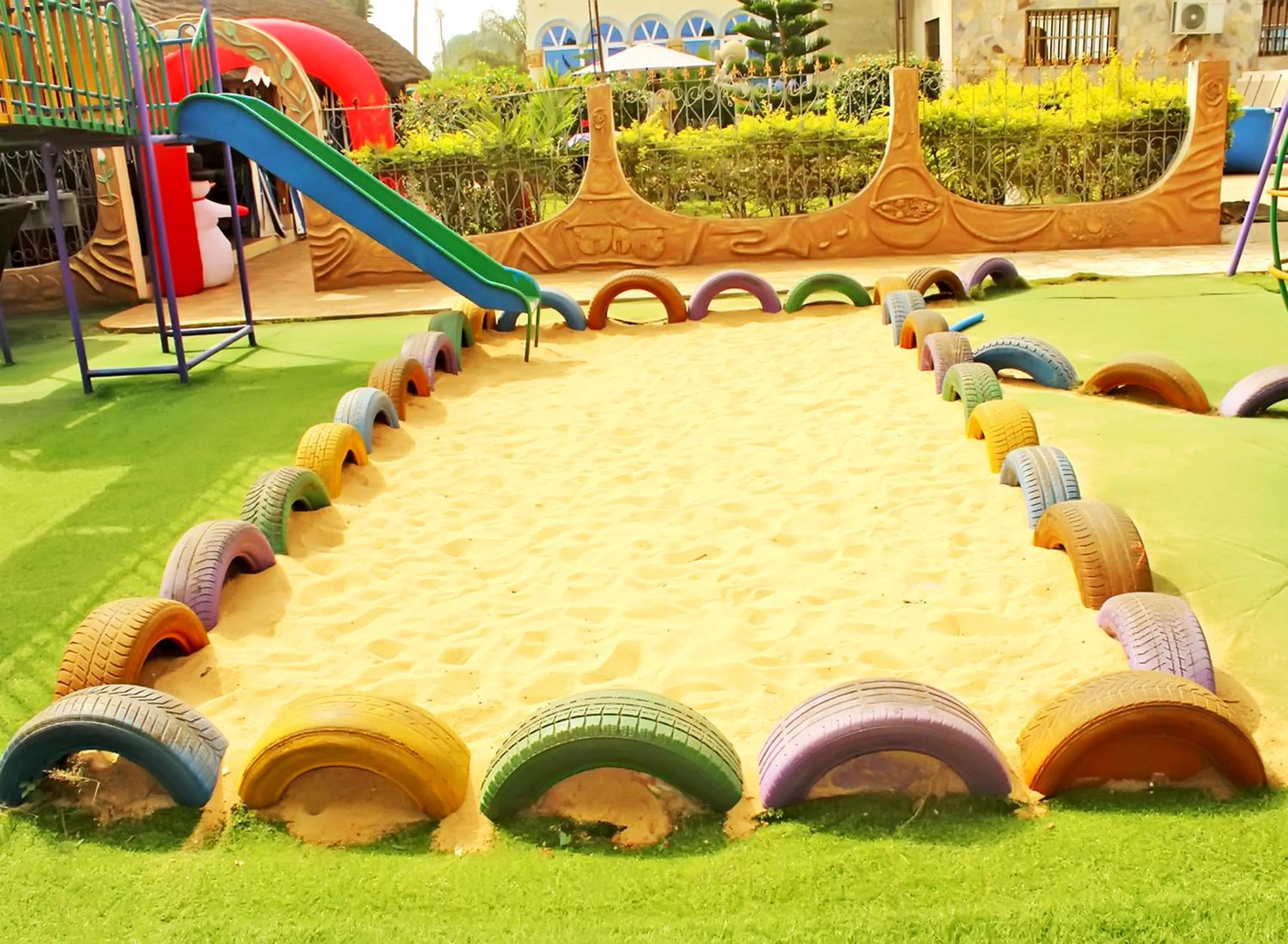 Children play ground in Hotel Ganiela