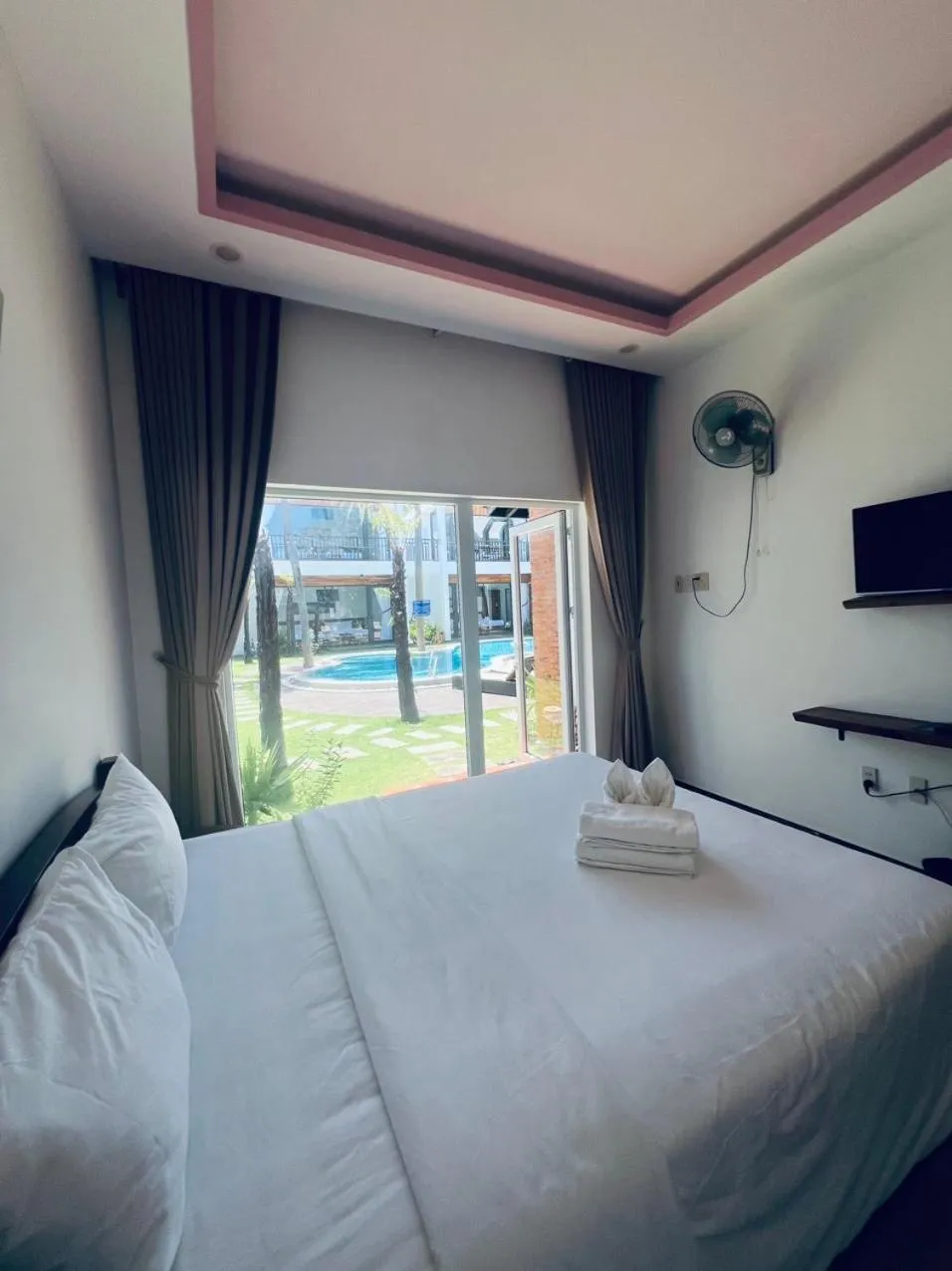 Photo of the whole room, Bed in Tuong Vy Boutique Hotel Mui Ne