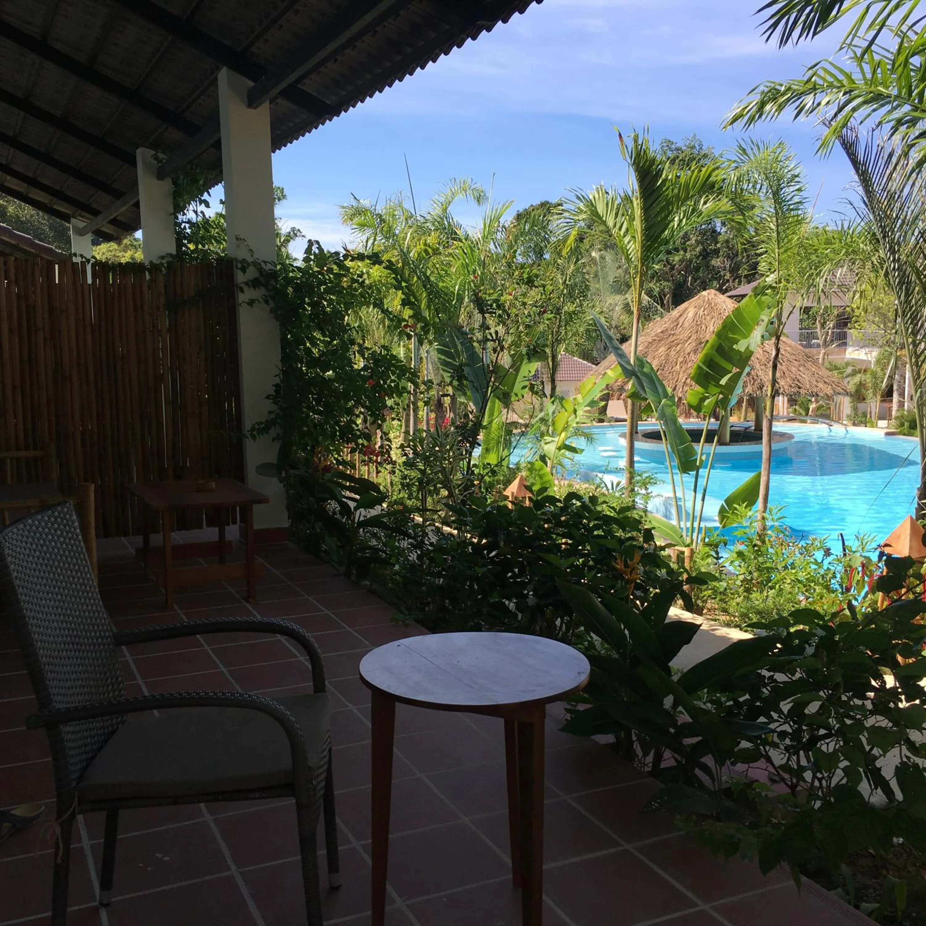 Balcony/Terrace in Le Forest Resort