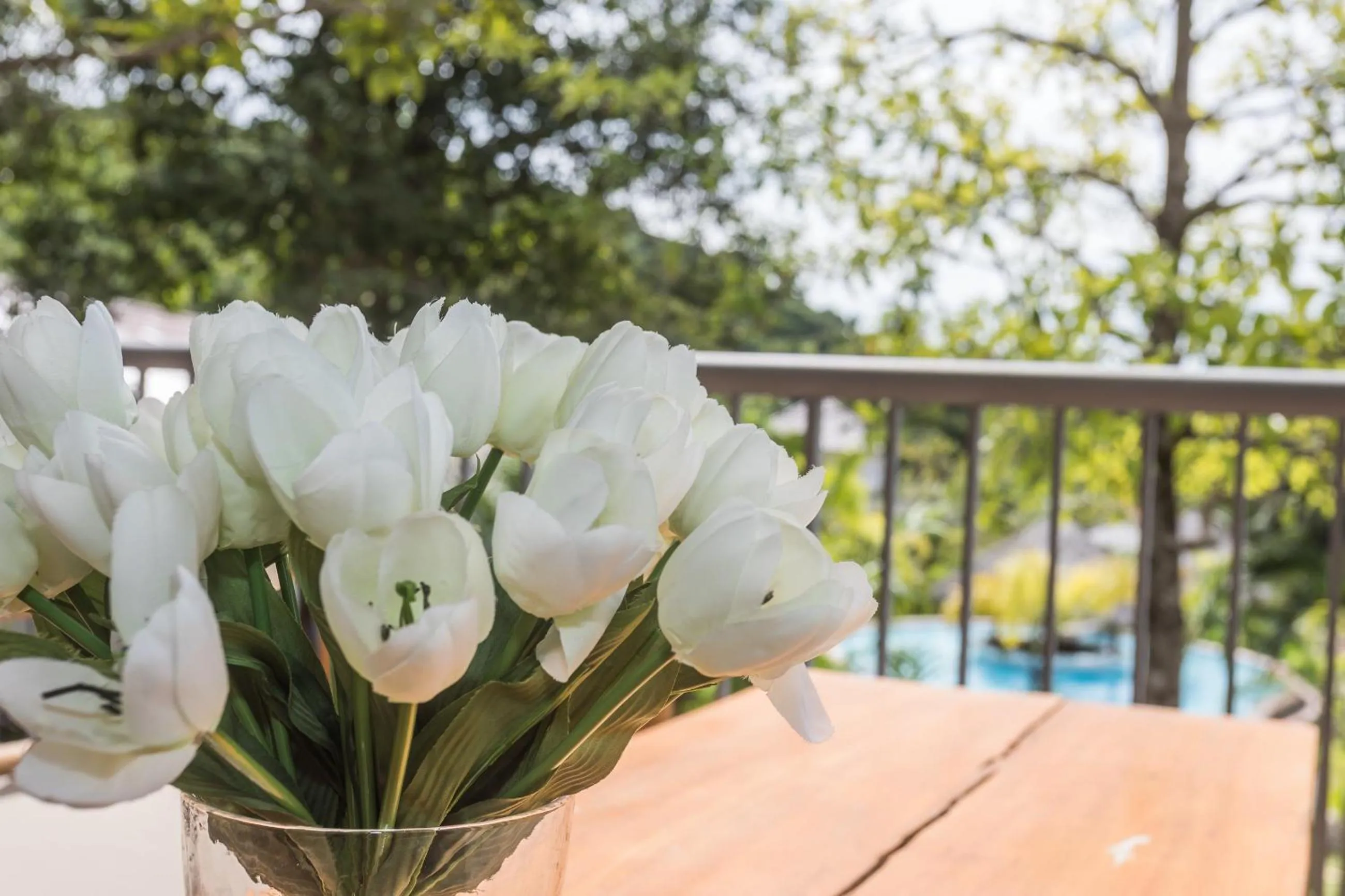 Balcony/Terrace in Le Forest Resort